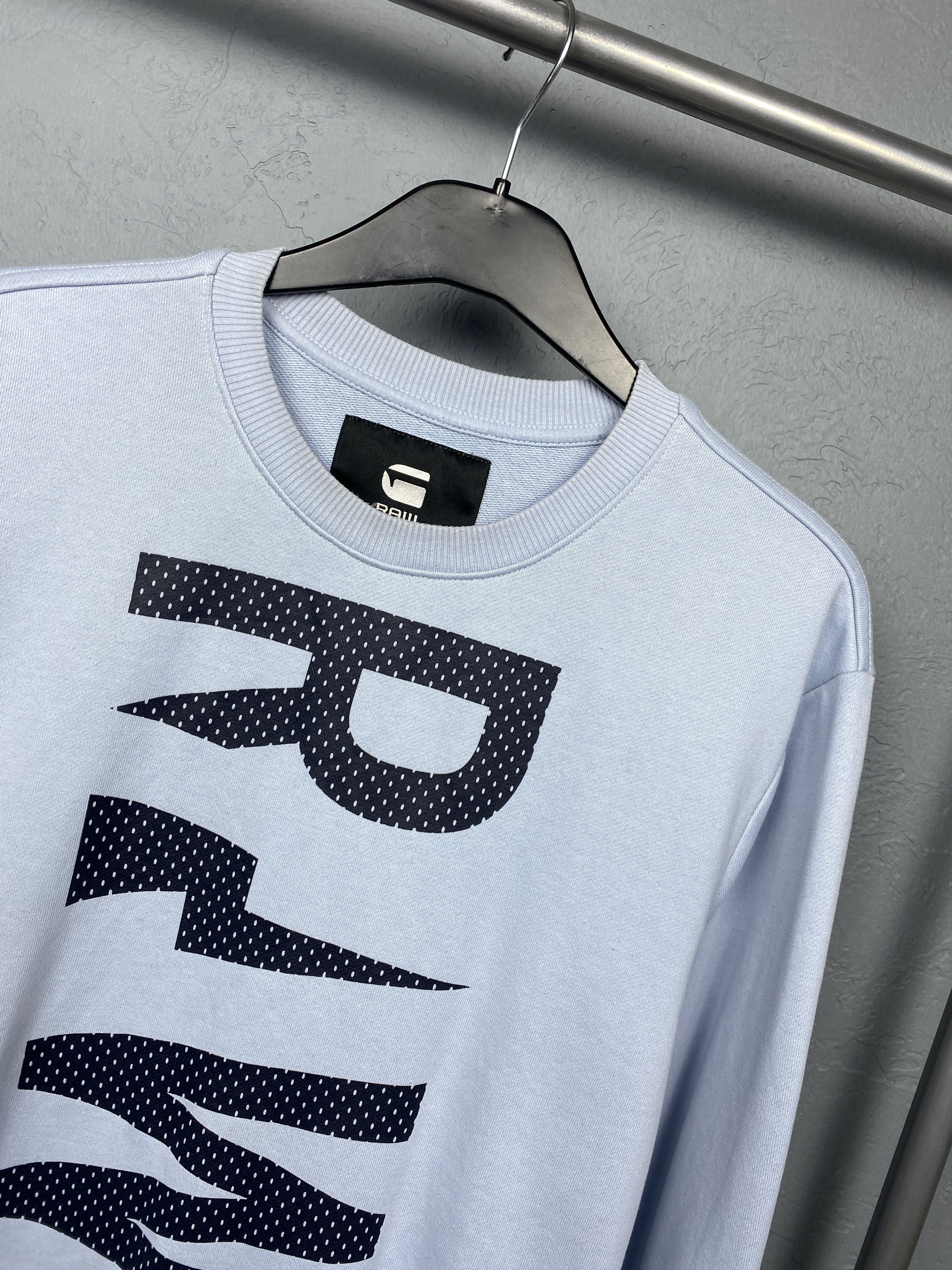 G-Star G Star Raw Vintage Mens Grafic Big Logo Sweatshirt Size US M / EU 48-50 / 2 - 2 Thumbnail