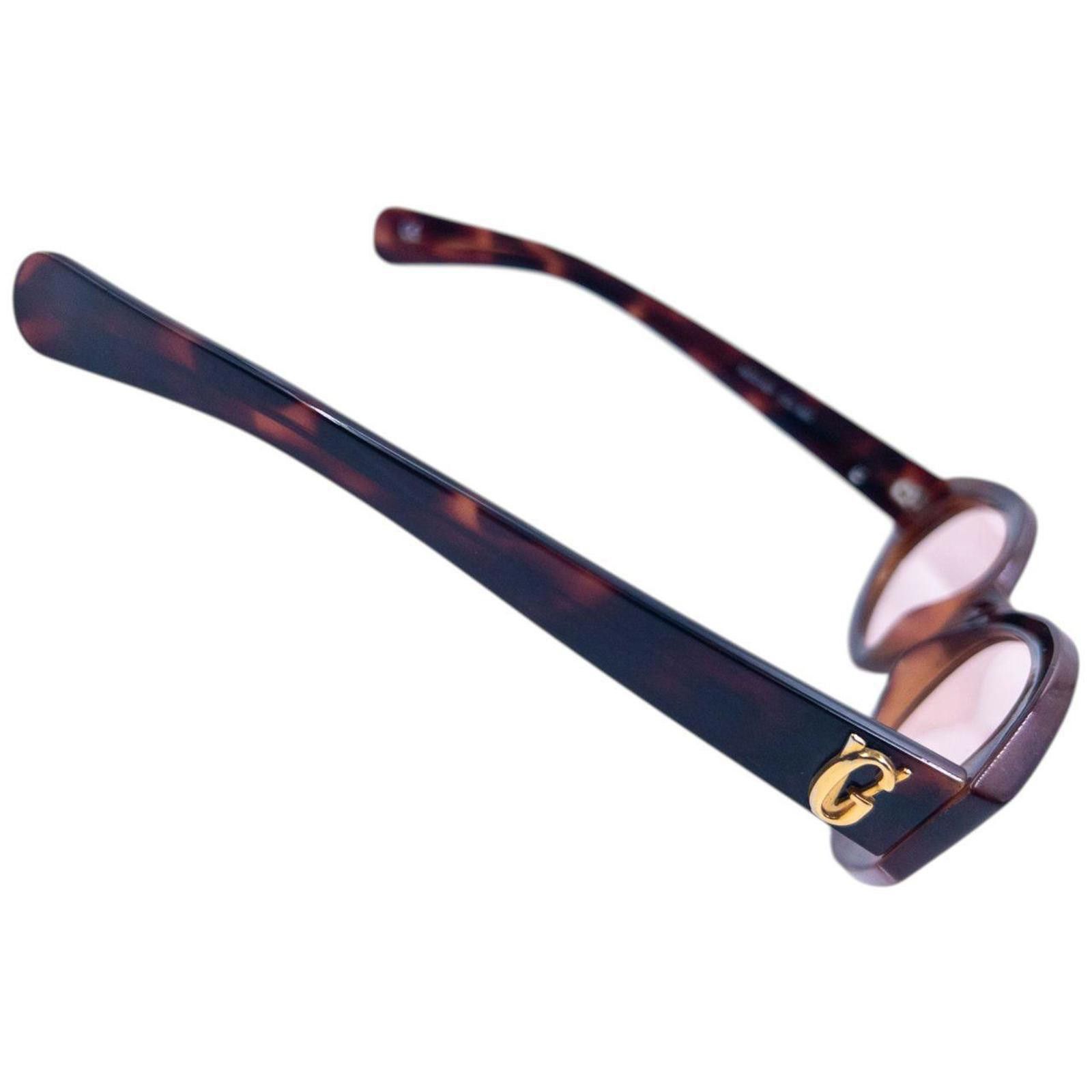 Versace Vintage 2000s Gianni Versace Tortoise Shell Sunglasses Size ONE SIZE - 3 Thumbnail