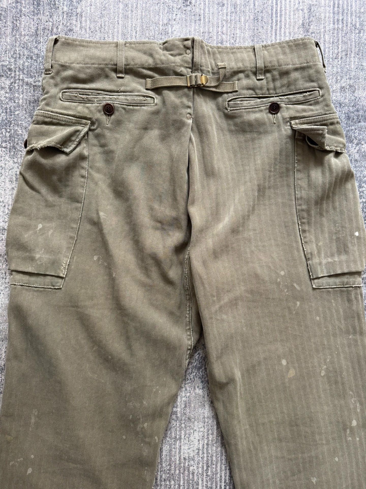 Visvim VISVIM 18SS VETERANS PANTS CRASH olive 3 Size US 34 / EU 50 - 6 Thumbnail