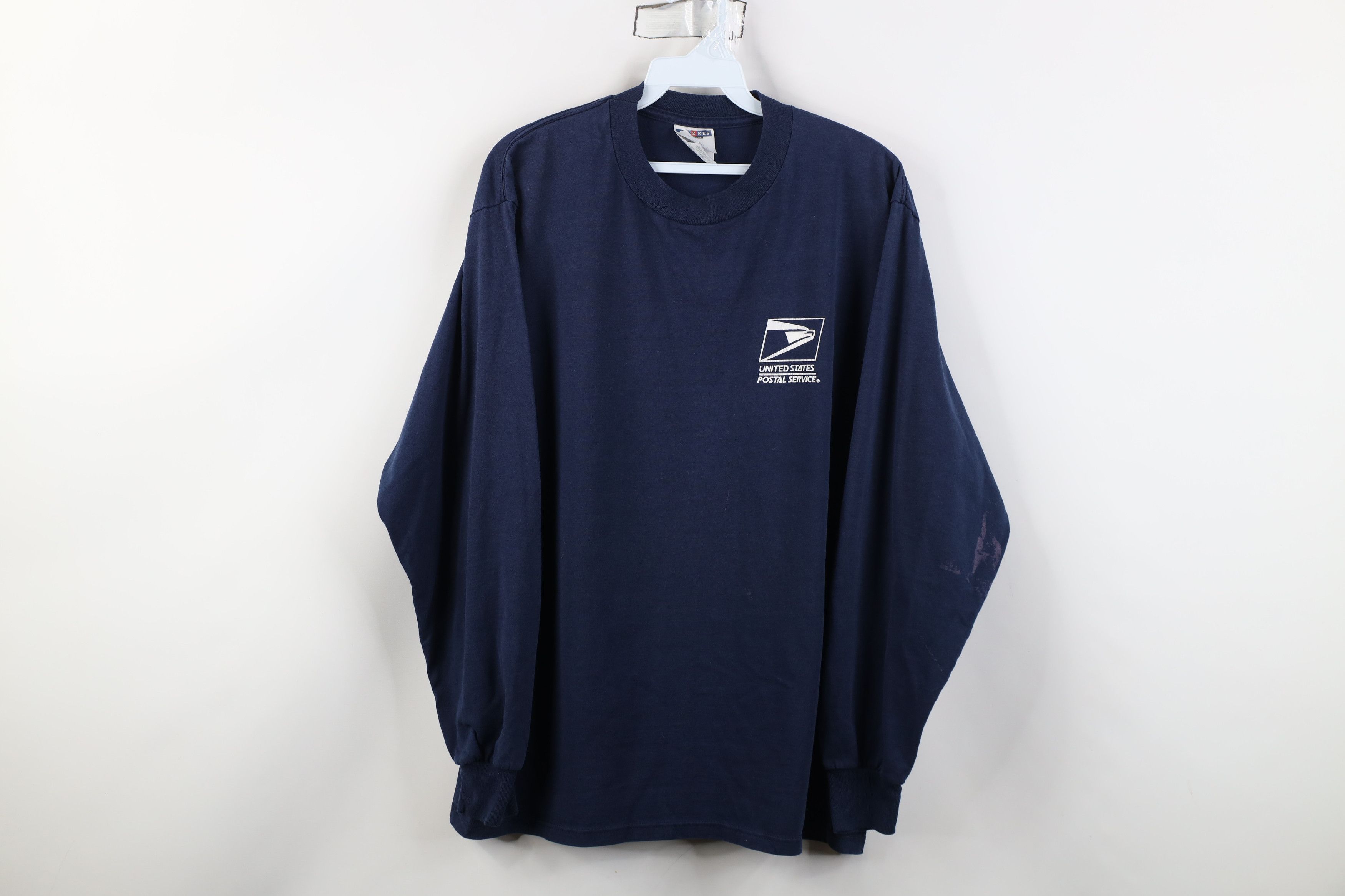 Vintage Vintage 90s United States Service Long Sleeve T-Shirt USA Size US L / EU 52-54 / 3 - 1 Thumbnail