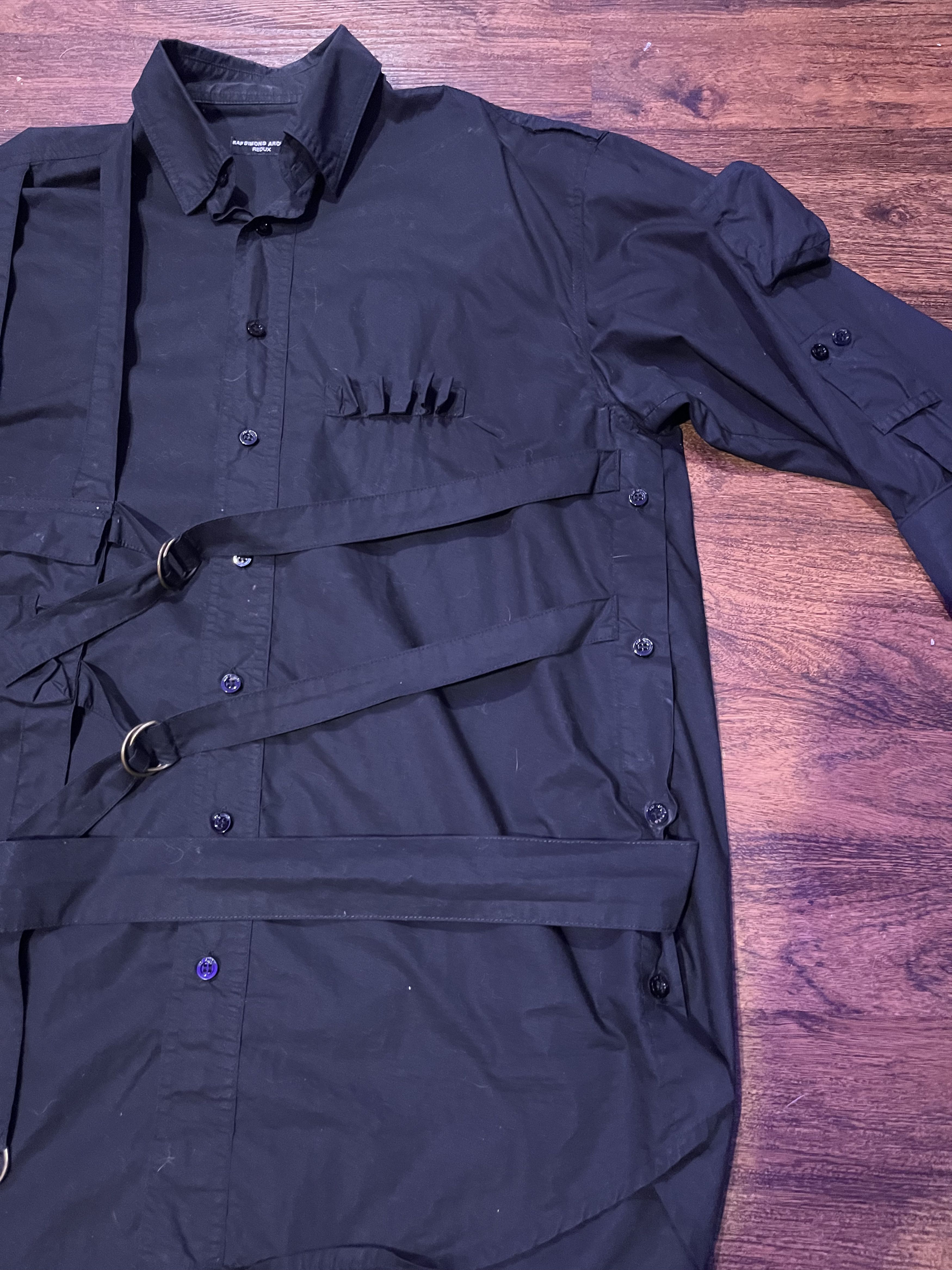Raf Simons Pockets and Straps Shirt Size US XL / EU 56 / 4 - 4 Thumbnail