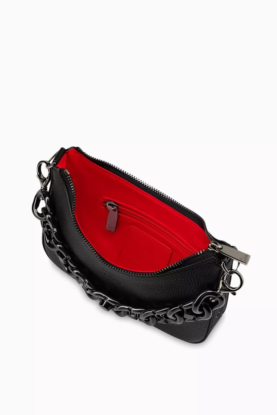 Christian Louboutin o1s1wg111124 Size: OS/ Loubila Chain Mini Bag in Black Size ONE SIZE - 2 Thumbnail