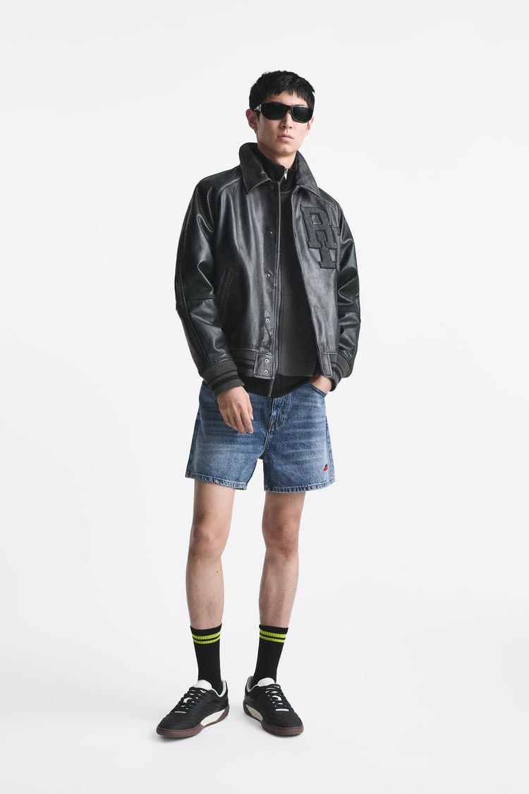 Rhude × Zara RHUDE x Zara NEW Denim Shorts logo size 32 Size US 32 / EU 48 - 6 Thumbnail