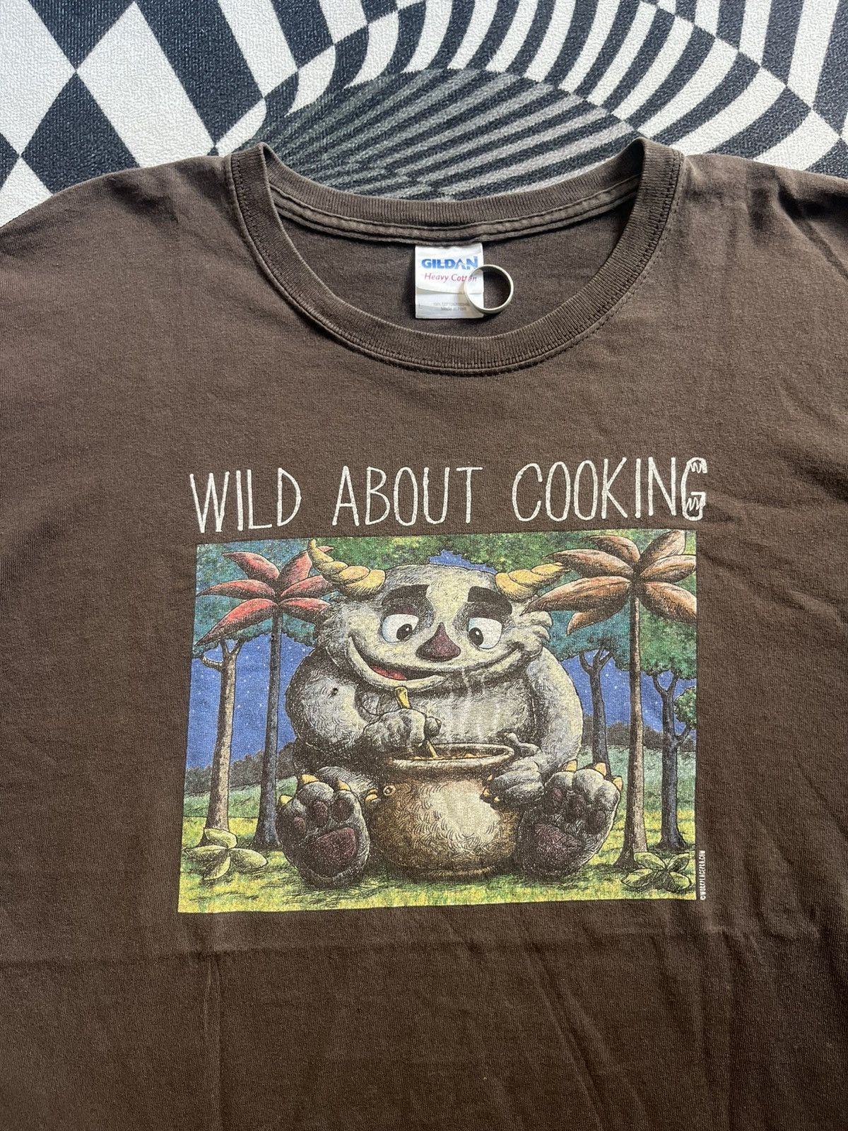 Arts & Science Vintage WILD THING WILD ABOUT COOKING 2000’s Tshirt Size US L / EU 52-54 / 3 - 5 Thumbnail