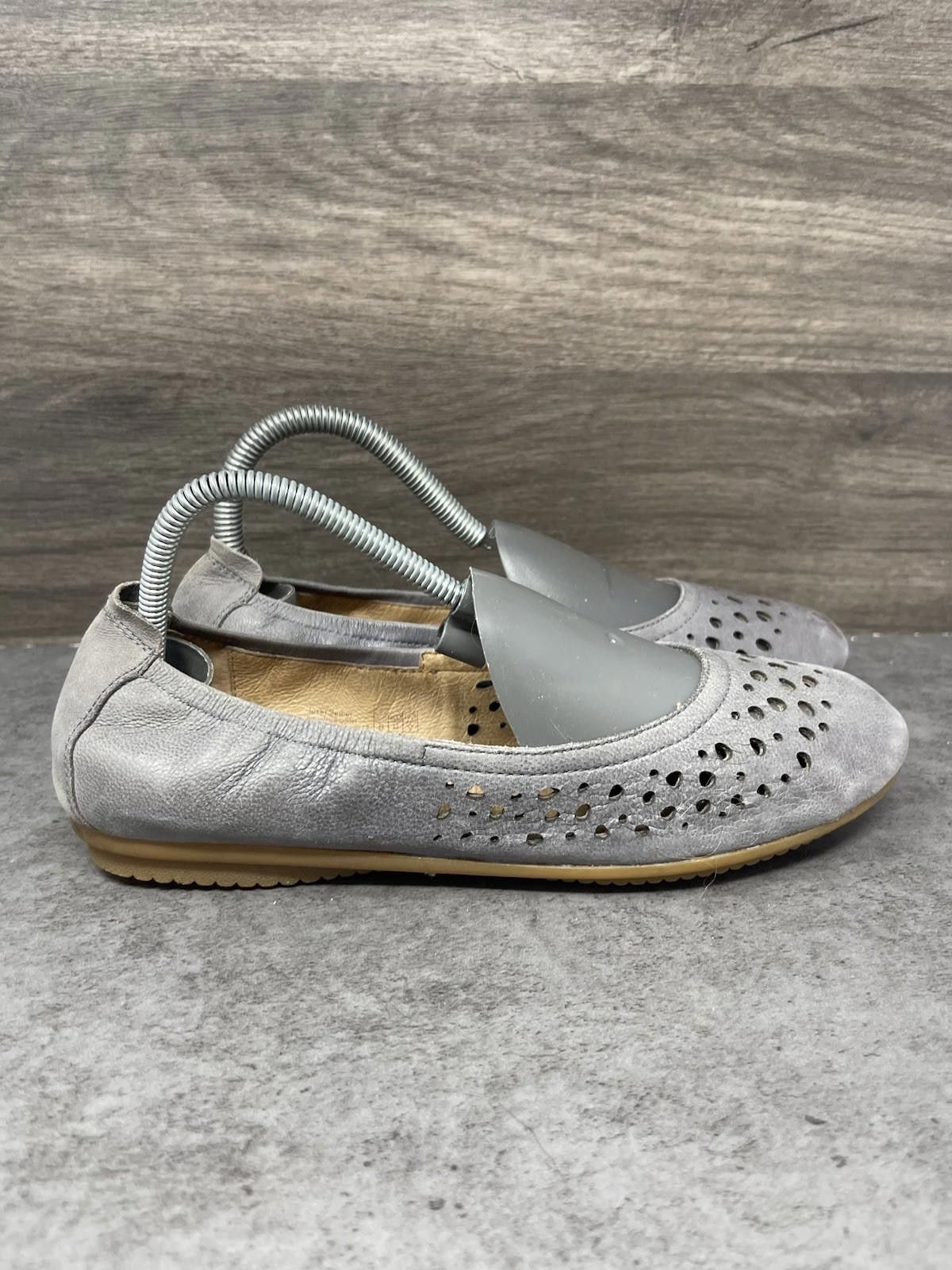 JOSEF SEIBAL Josef Seibel Pippa Ballet Flats Womens Size 7 (38) Grey Size US 7 / IT 37 - 5 Thumbnail