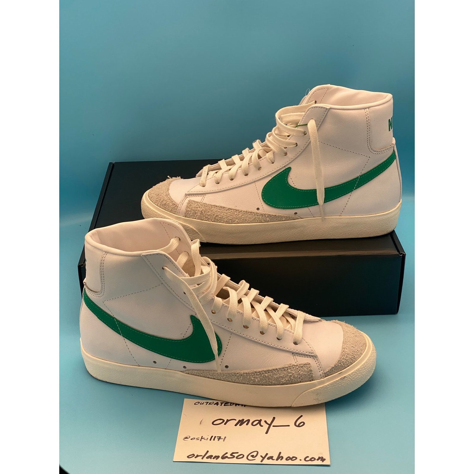 Nike Blazer Mid 77 Vintage 'Lucid Green' m8