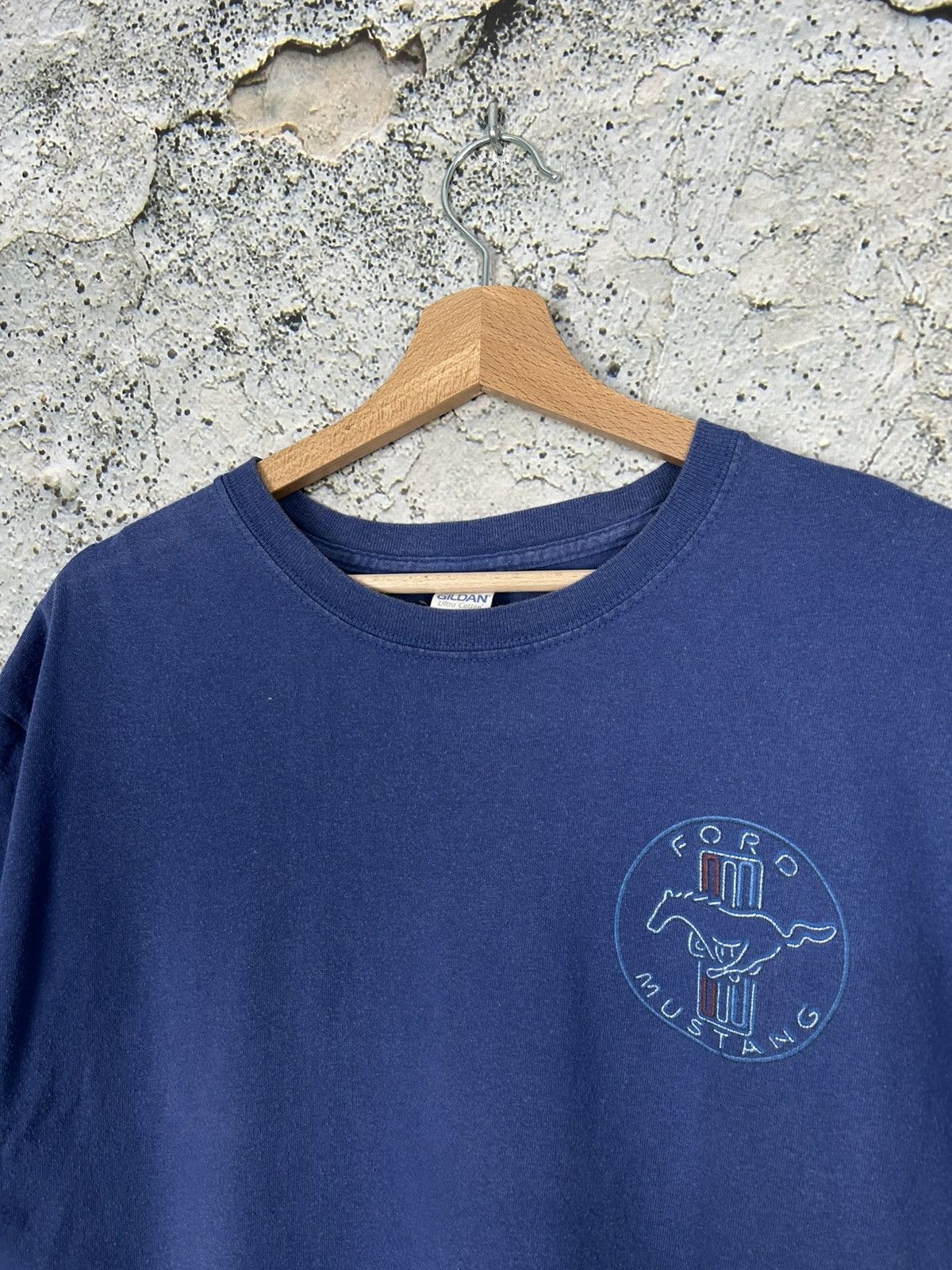 Vintage Vintage Ford Mustang Graphic Tee Racing Motorsport 90s Size US L / EU 52-54 / 3 - 4 Thumbnail
