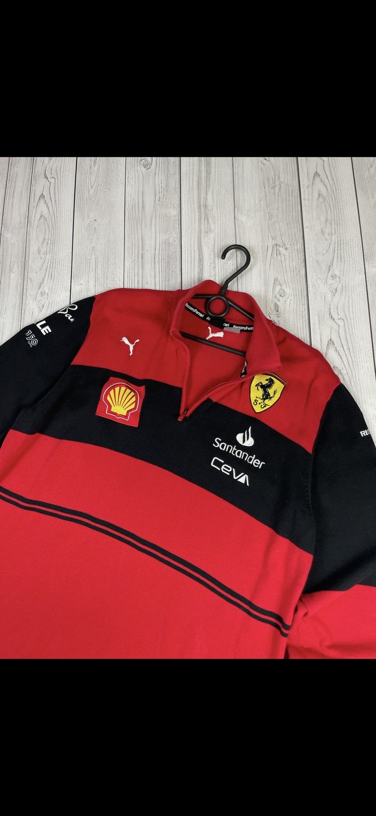 Puma Vintage Puma Ferrari Shell racing sweatshirt size XL logo Size US XL / EU 56 / 4 - 2 Thumbnail