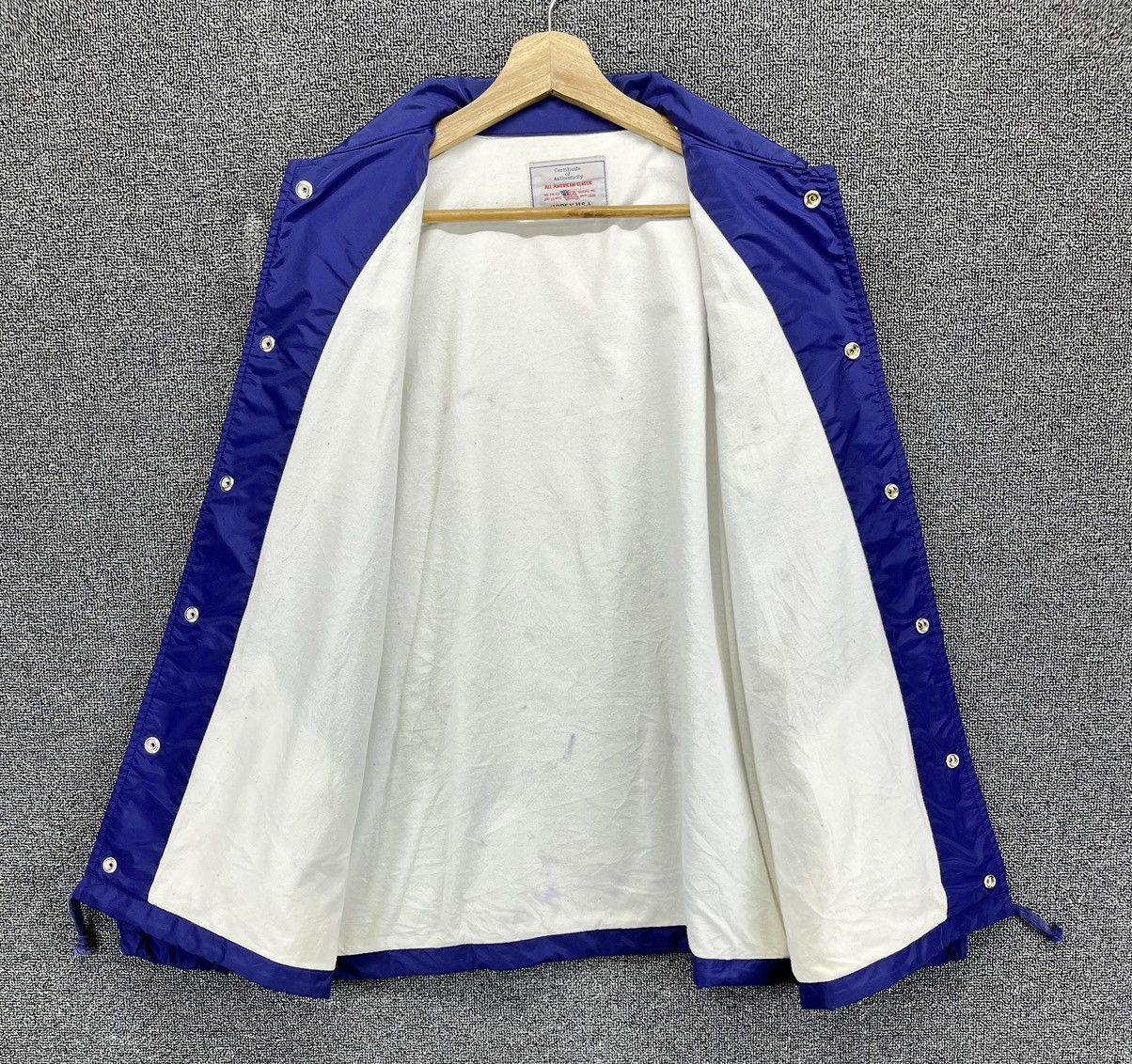 Avirex Vintage Avirex Spell Out Trashed Button Up Jacket Size US M / EU 48-50 / 2 - 9 Thumbnail
