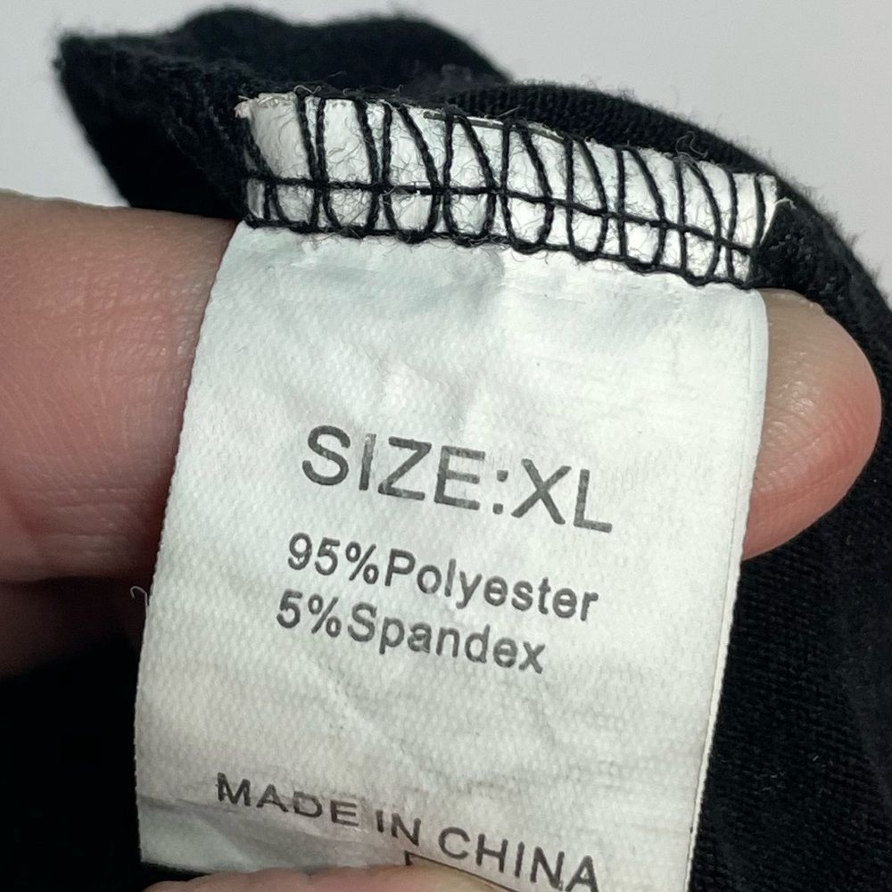 Other XL Sleeveless Solid Black Pocket Jumpsuit Size US 36 / EU 52 - 5 Thumbnail