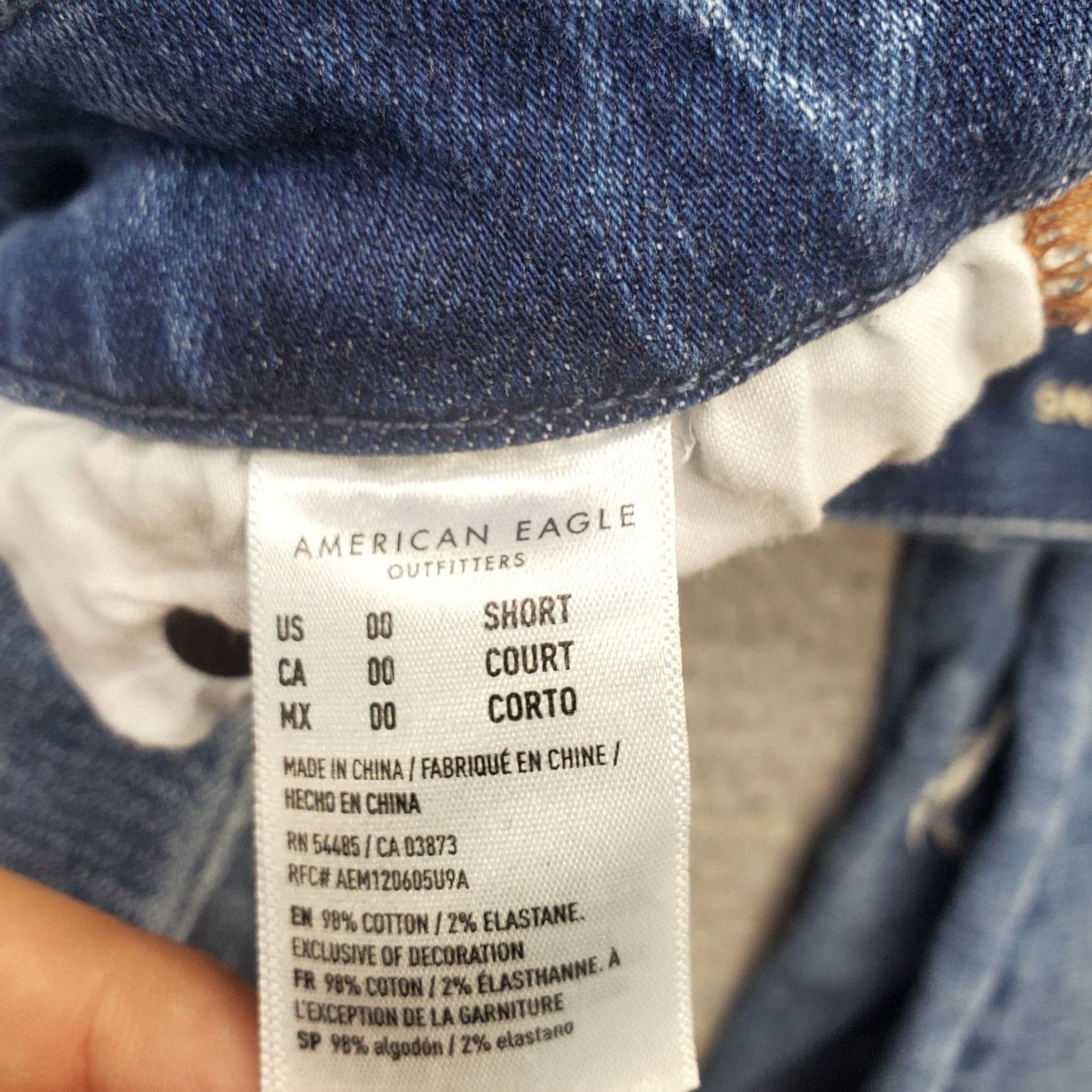 American Eagle Outfitters American Eagle Outfitters Jeans Womens 00S Blue Denim Streetwear Boho Distressed Raw Hem Jeans Girls Women 00S Blue Denim Distressed Raw Hem Size 24" / US 00 / IT 34 - 7 Thumbnail
