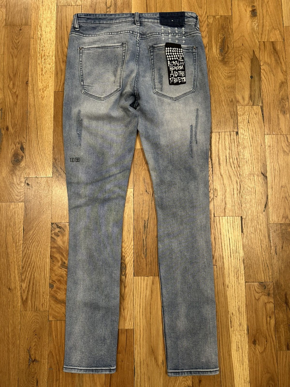 Ksubi Ksubi Distressed Blue Denim Jeans Size 32 Size US 32 / EU 48 - 2 Thumbnail
