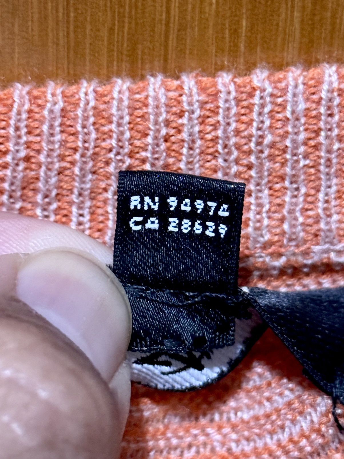 Stussy Stussy Engineered Panel Sweater Orange Size US L / EU 52-54 / 3 - 5 Thumbnail