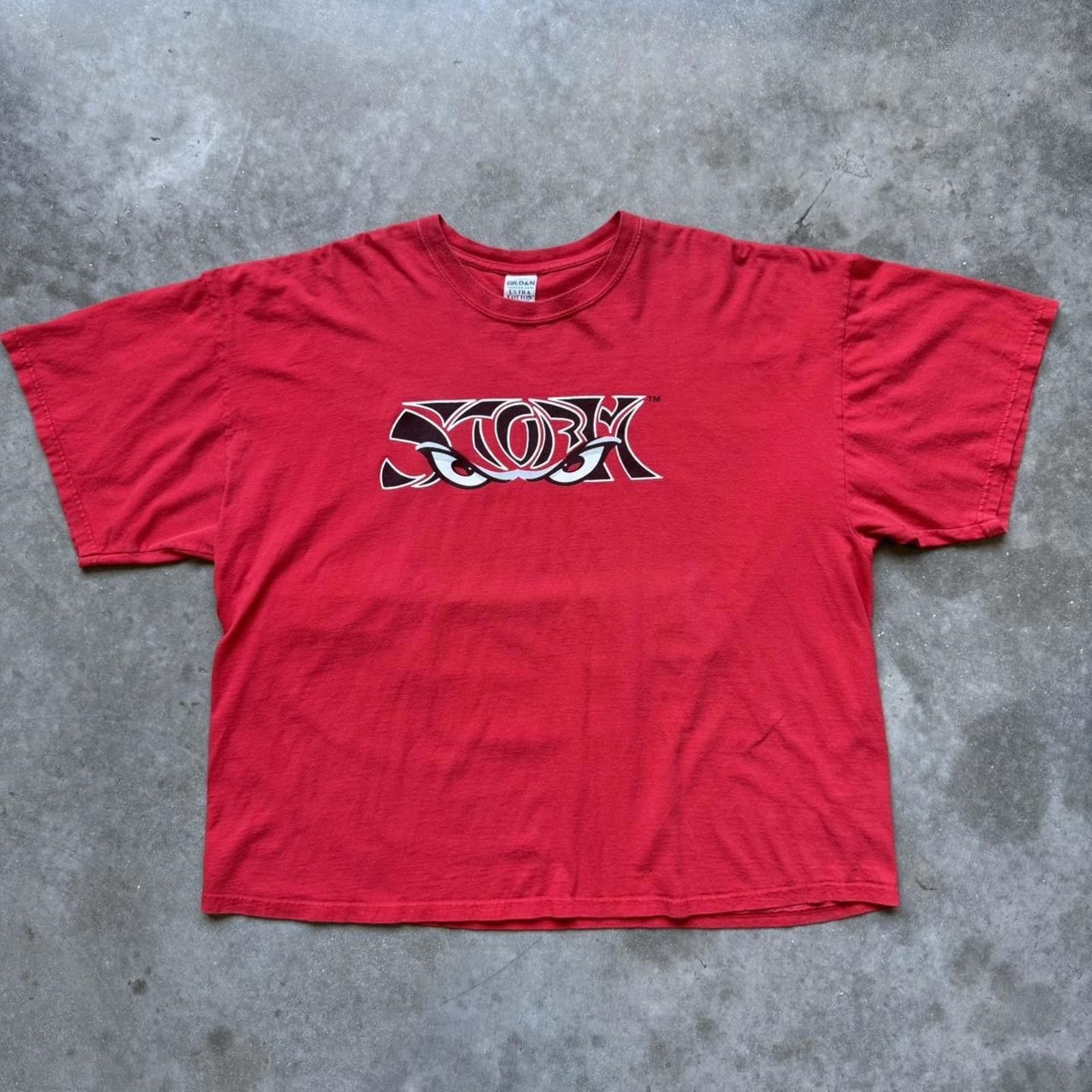 Other Lake Elsinore Storm Eyes 2000s Y2K Faded Graphic T-shirt Size US XXL / EU 58 / 5 - 1 Thumbnail