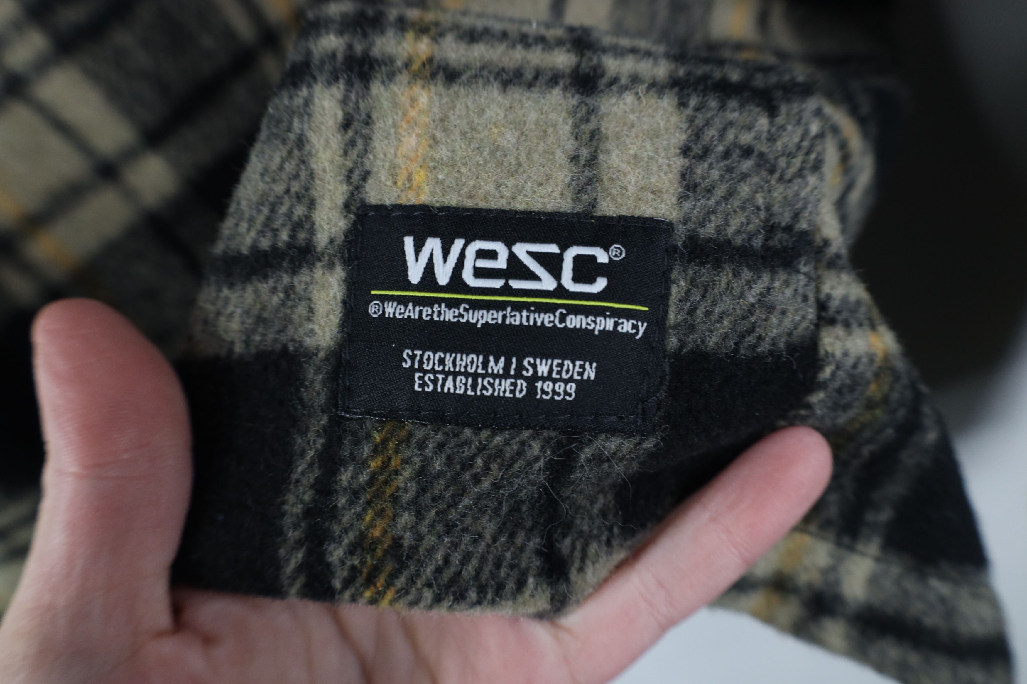 Vintage New WESC We Are the Superlative Conspiracy Shirt Jacket Jac Size US S / EU 44-46 / 1 - 4 Thumbnail