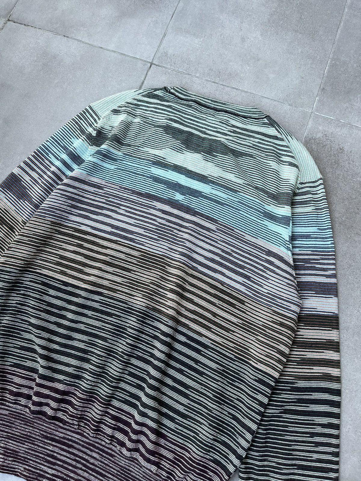 Missoni !DS! AW23 Missoni Striped Wool Sweater Size US L / EU 52-54 / 3 - 12 Thumbnail