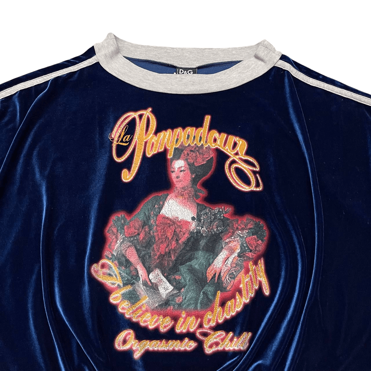 Dolce & Gabbana 🔥Pick🔥Vintage D&G 'La Pompadour' Velour Badwing Velvet Size M / US 6-8 / IT 42-44 - 5 Thumbnail