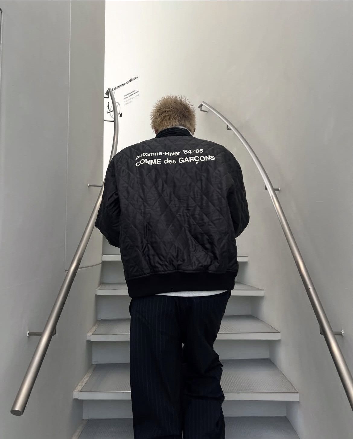 Comme des Garcons CDG 84-85 STAFF BLOUSON QUILTED JACKET archive size XXL Size US XXL / EU 58 / 5 - 3 Thumbnail
