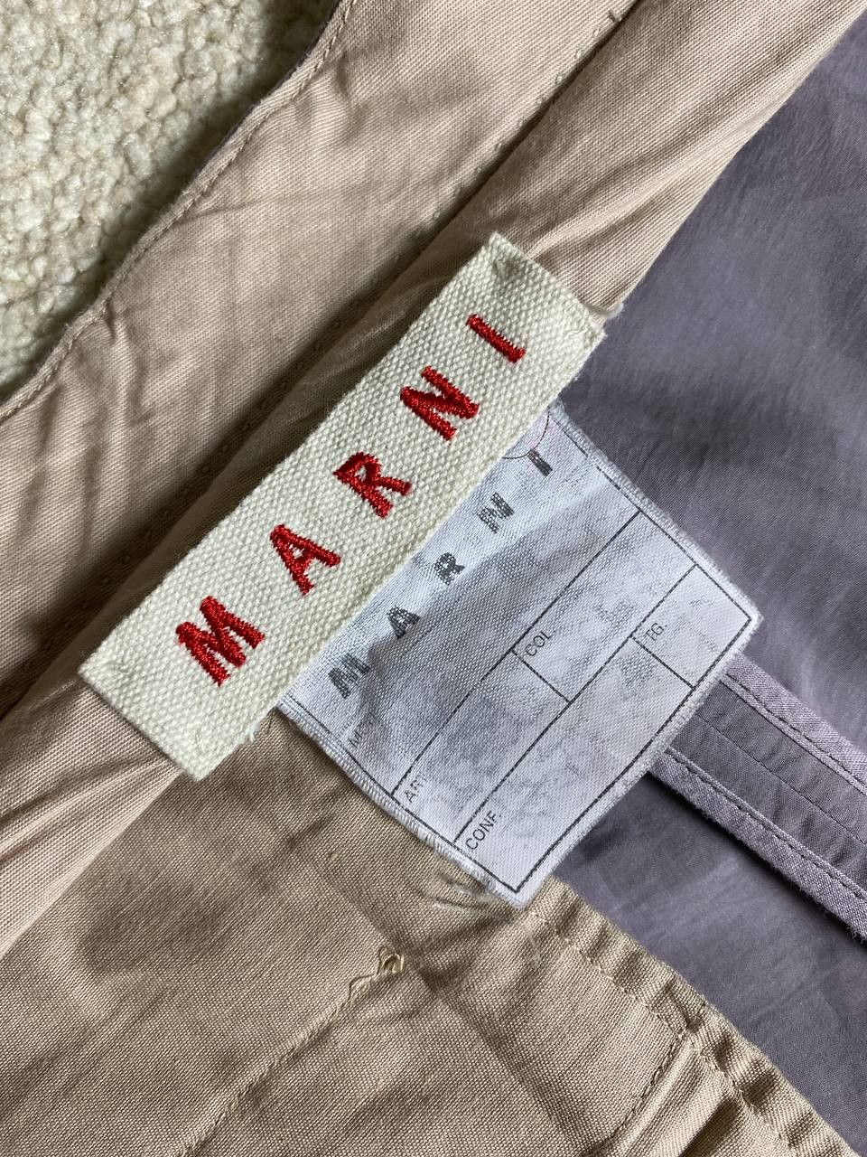 Marni Marni Classic Nylon Pants Vintage Y2K Size 30" / US 8 / IT 44 - 5 Thumbnail