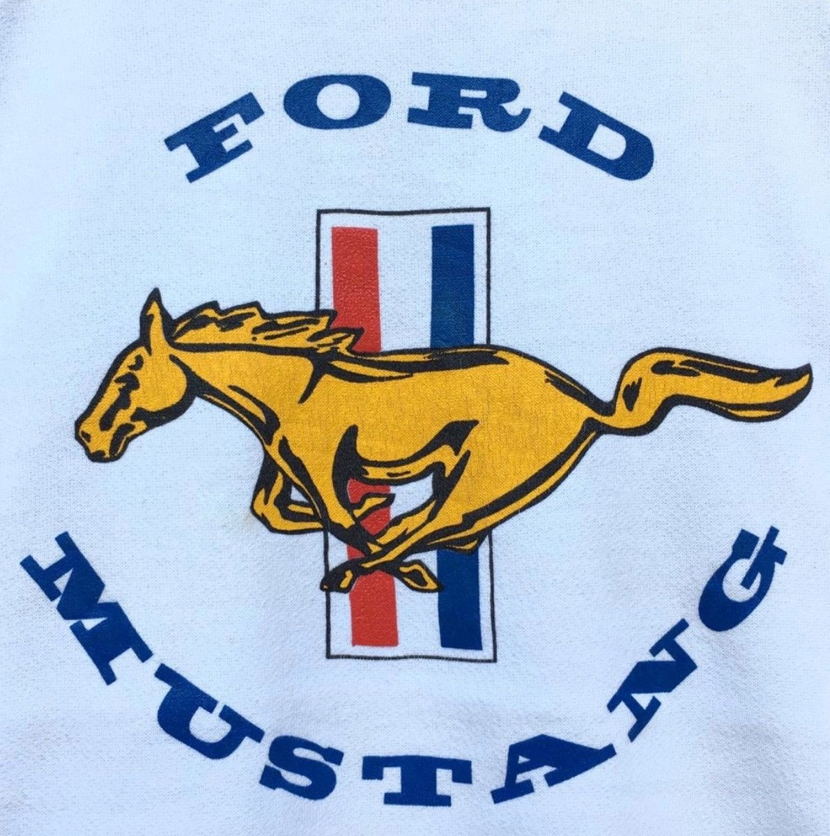 Vintage Vintage 80s Ford Mustang Crewneck Big Logo Size US S / EU 44-46 / 1 - 6 Thumbnail