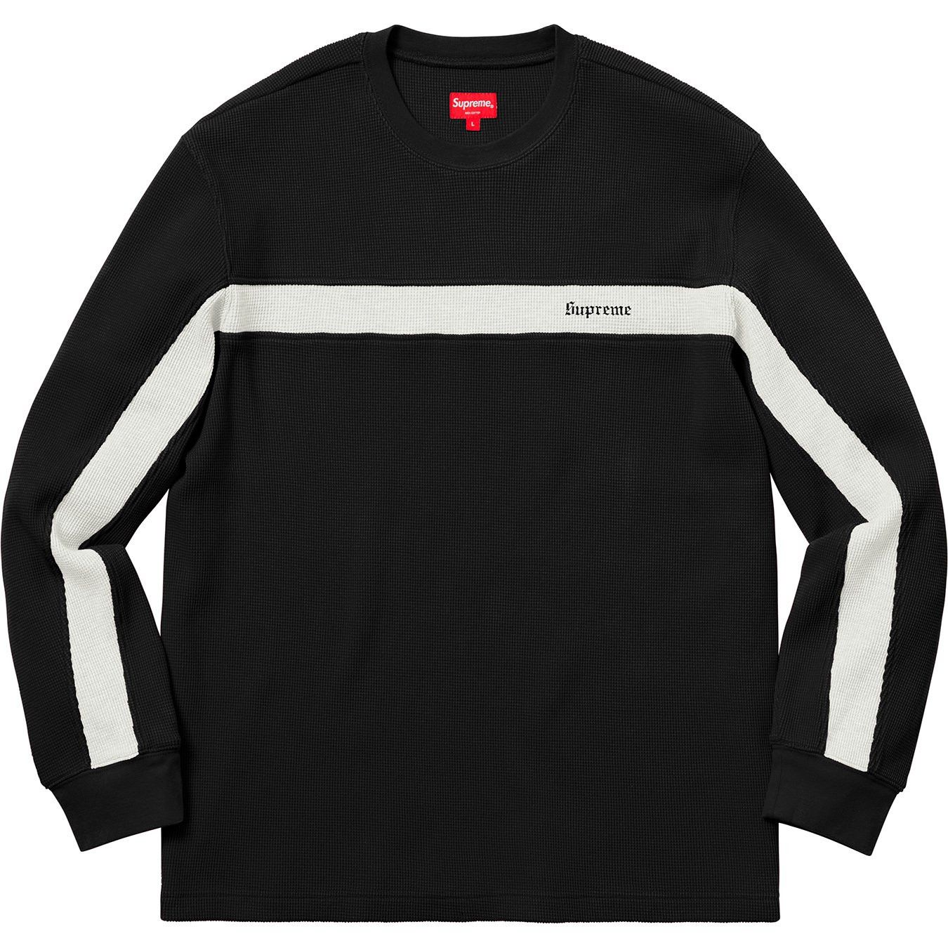 Supreme Republica Long Sleeve Thermal Shirt Black | Grailed