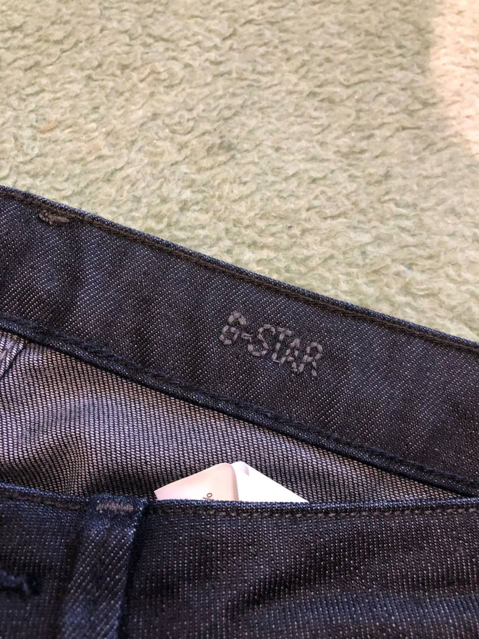 G-Star G-Star Raw Tapered Navy Men Jeans STREETWEAR Size US 27 - 2 Thumbnail