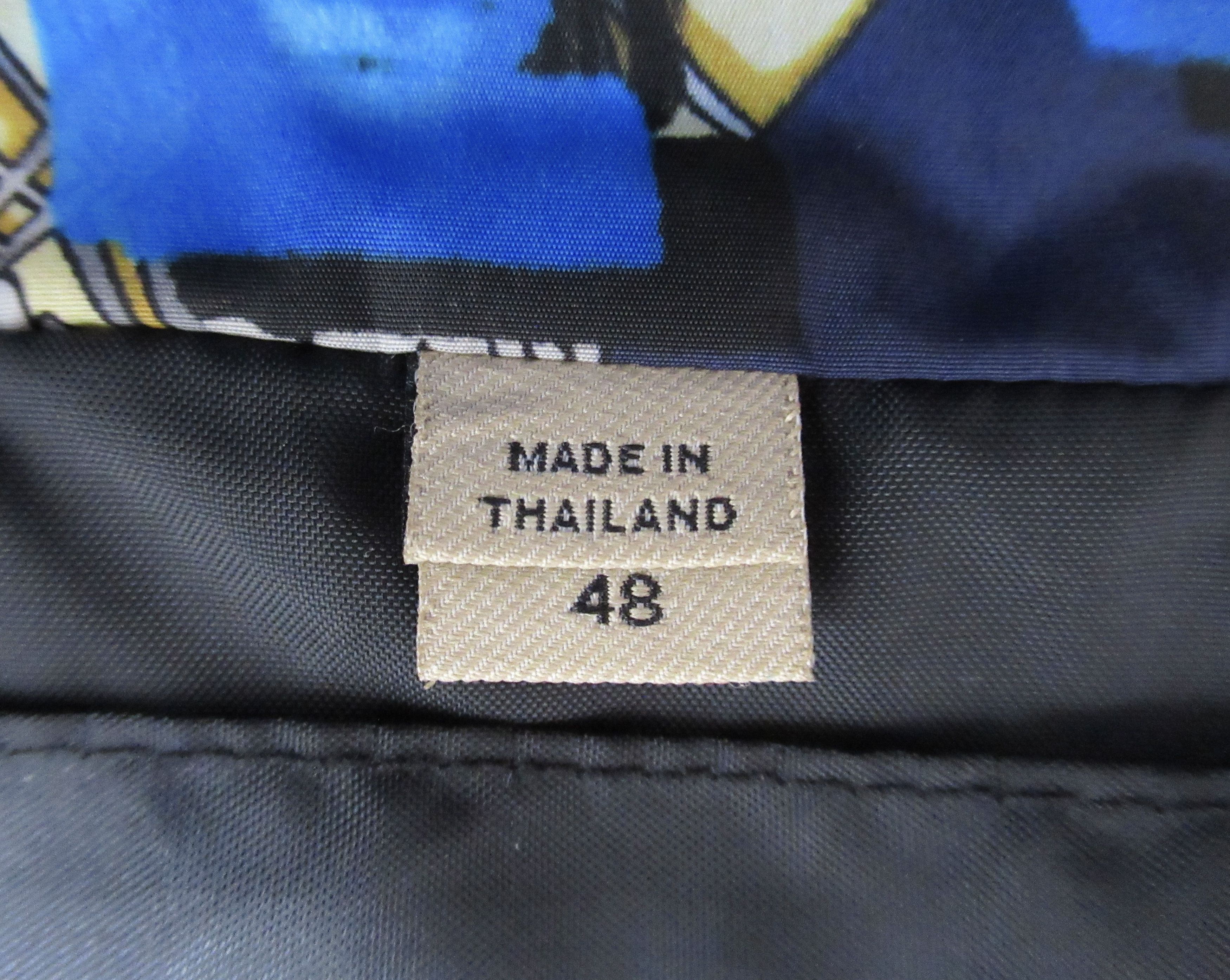 Burberry Burberry London England Graffiti Print Nylon Bomber Jacket Size US L / EU 52-54 / 3 - 5 Thumbnail