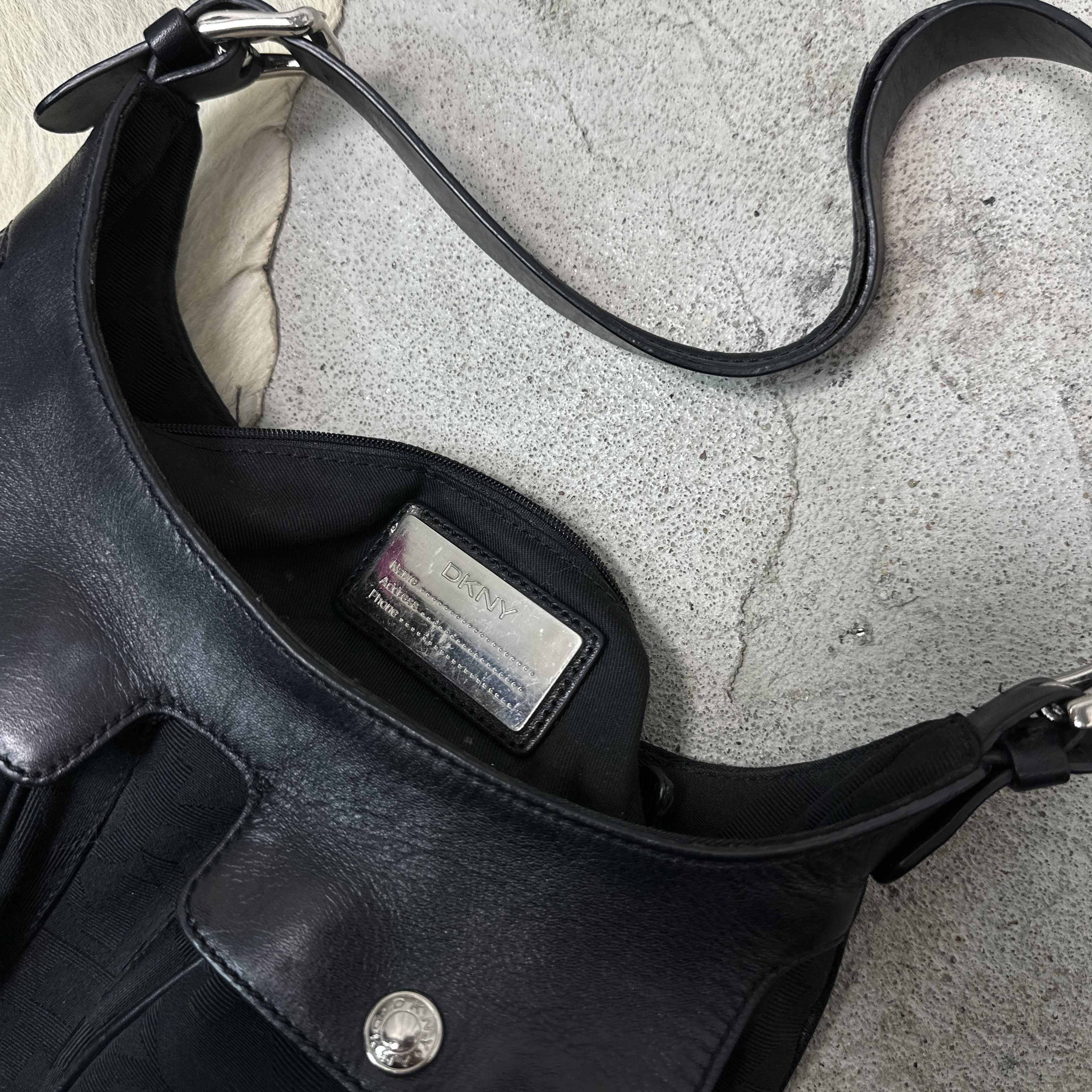 DKNY Vintage Avant Garde Grunge DKNY Mini Bag Y2K Size ONE SIZE - 7 Thumbnail