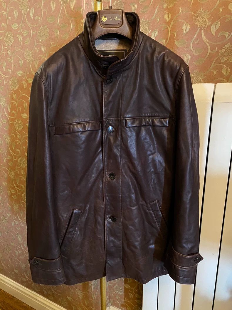 Loro Piana LORO PIANA The lining of the leather coat is 100% pure cas Size US M / EU 48-50 / 2 - 2 Thumbnail