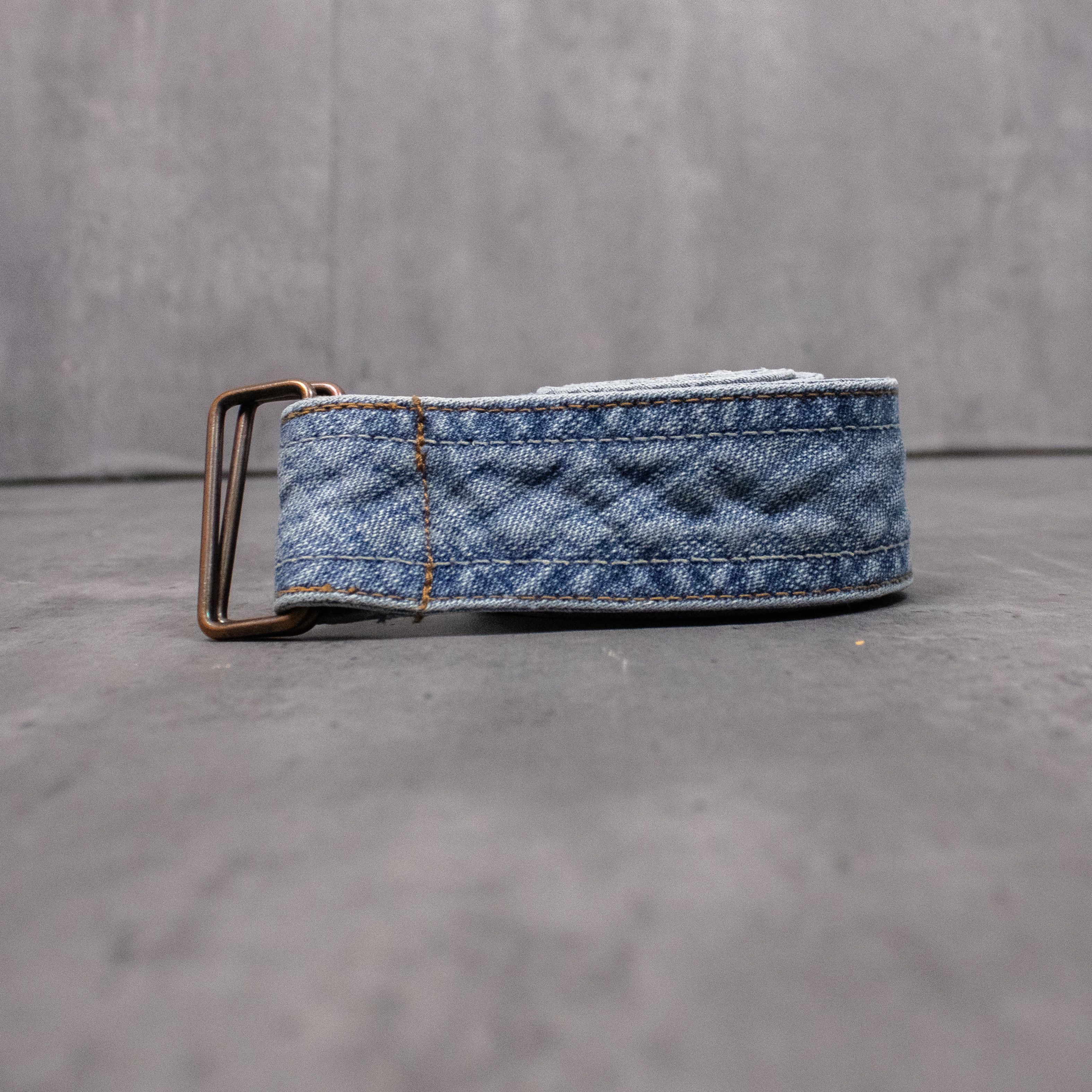 Vintage Vintage VTG Y2K 2000's Denim Belt Size 38 - 1 Thumbnail