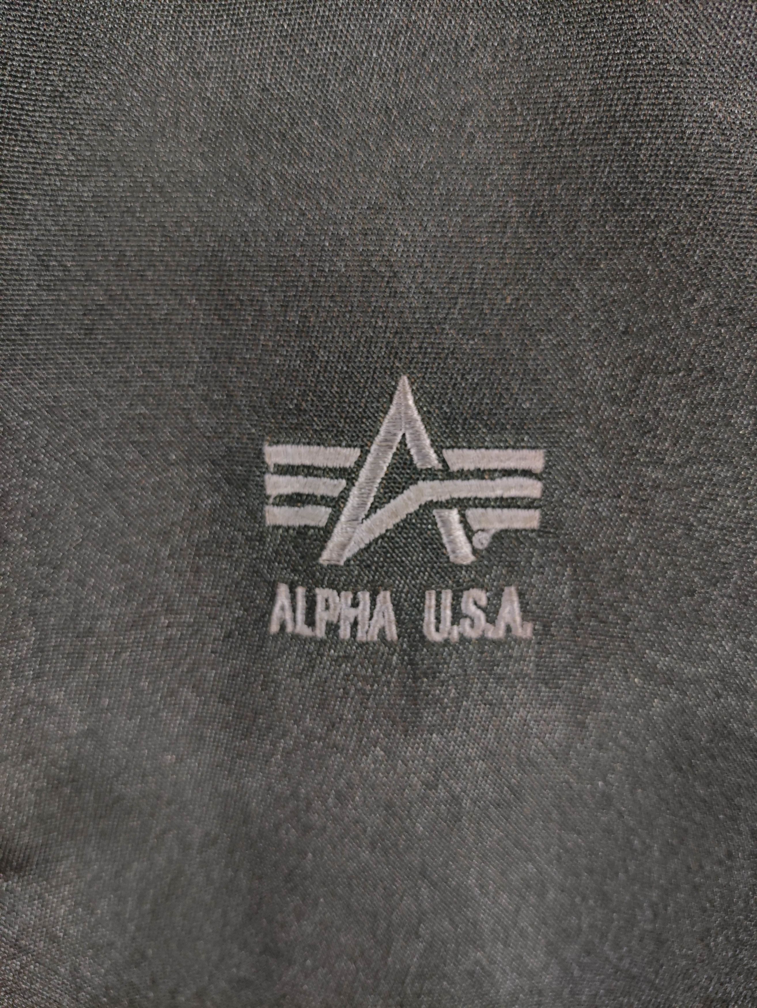 Alpha Industries Vintage Alpha Industries Jacket Zipper Size US L / EU 52-54 / 3 - 2 Thumbnail