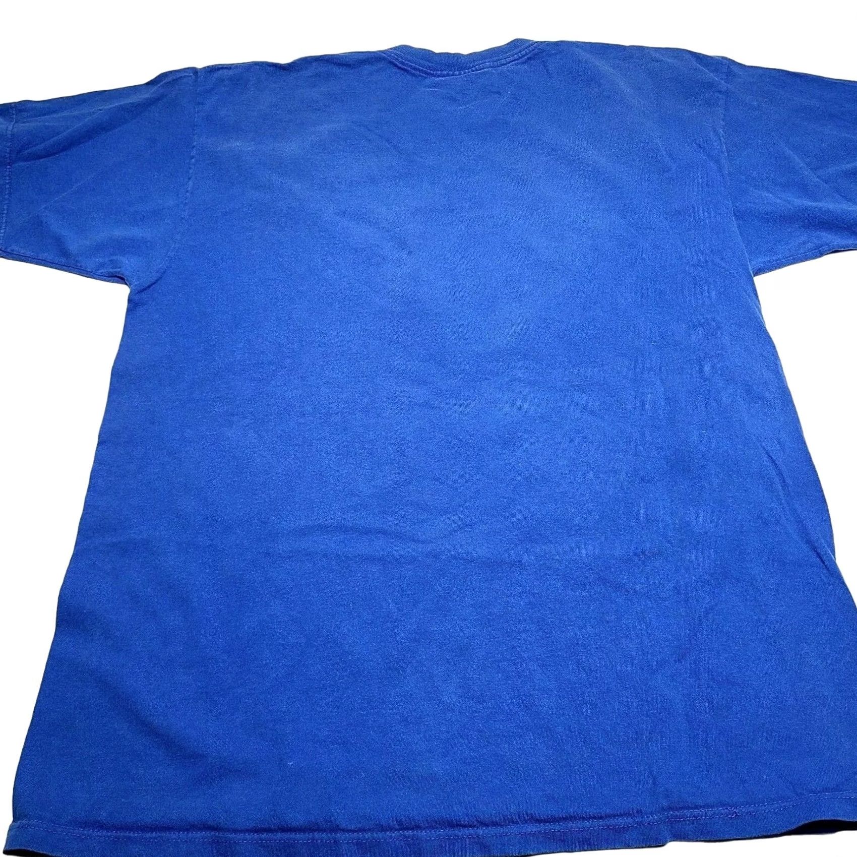 Gildan VINTAGE Superman Logo T-Shirt XL Gildan Heavyweight Movie Promo DC Comics Shirt Mens Short Sleeve Crew Neck Solid Blue 90s Size US XL / EU 56 / 4 - 2 Thumbnail