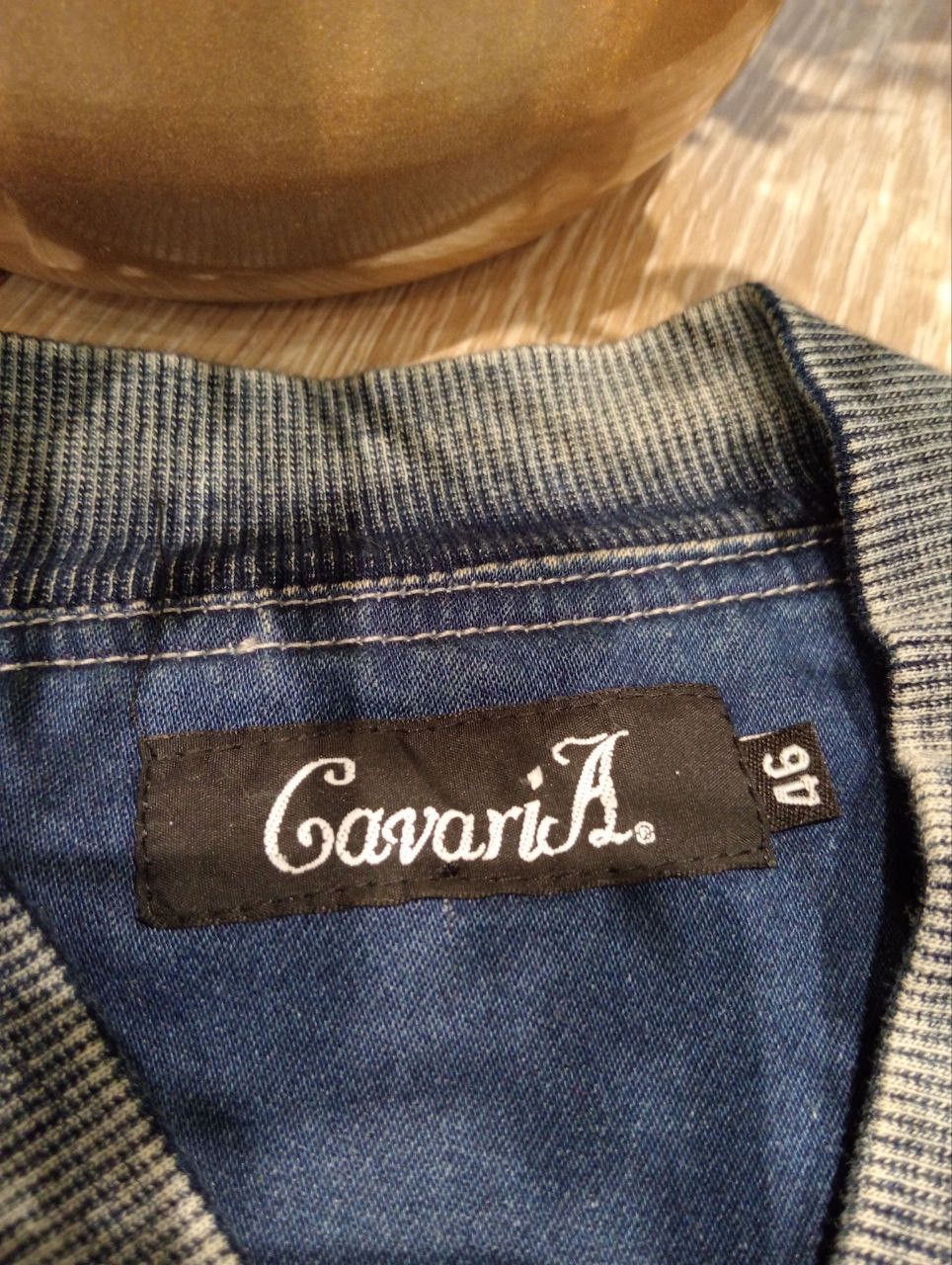 Japanese Brand CAVARIA JAPAN WASHED DENIM BOMBER JACKET - SIZE 46 Size US M / EU 48-50 / 2 - 6 Thumbnail