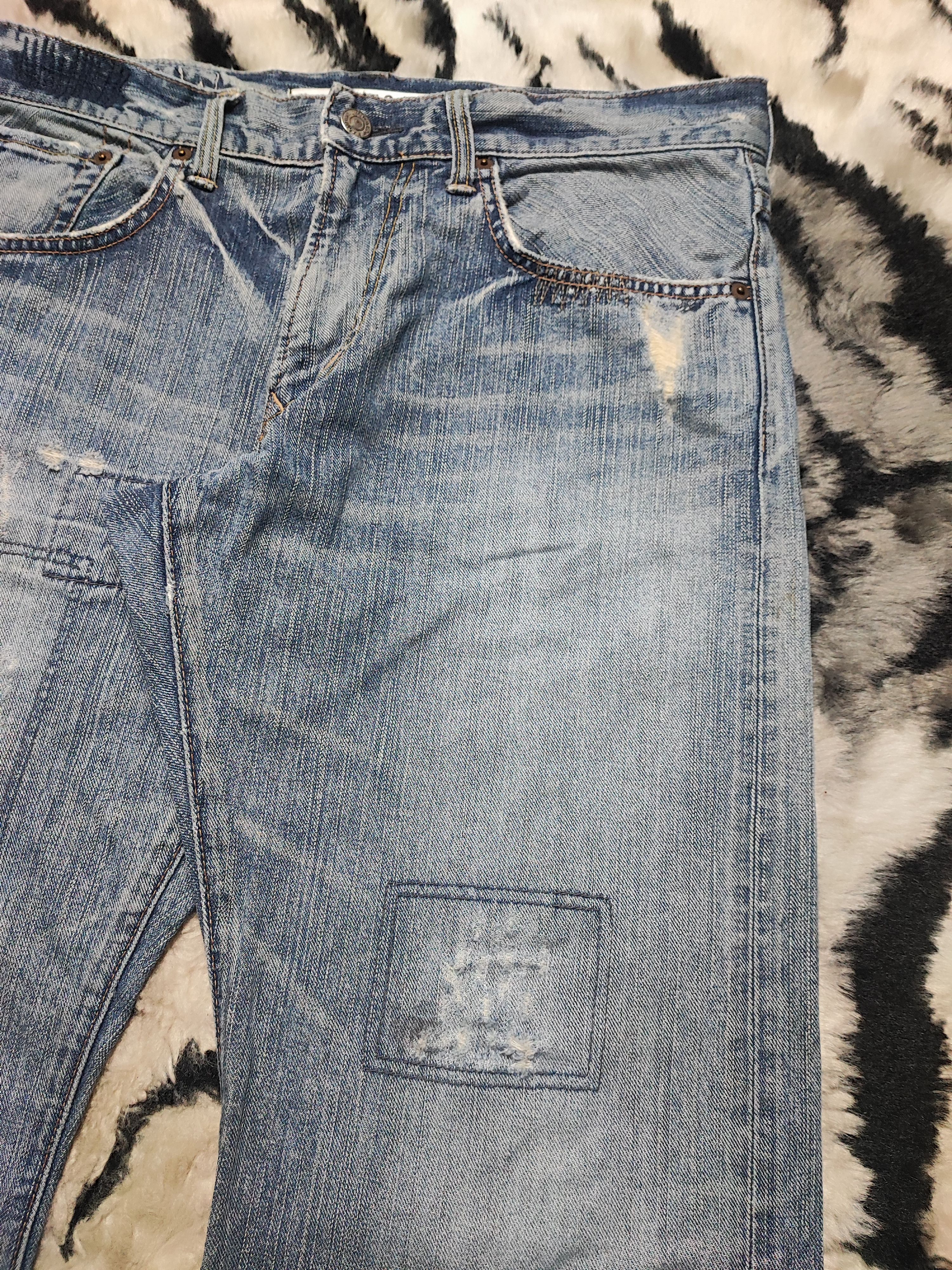 Edwin EDWIN XVS DISTRESS JEANS Size US 32 / EU 48 - 6 Thumbnail