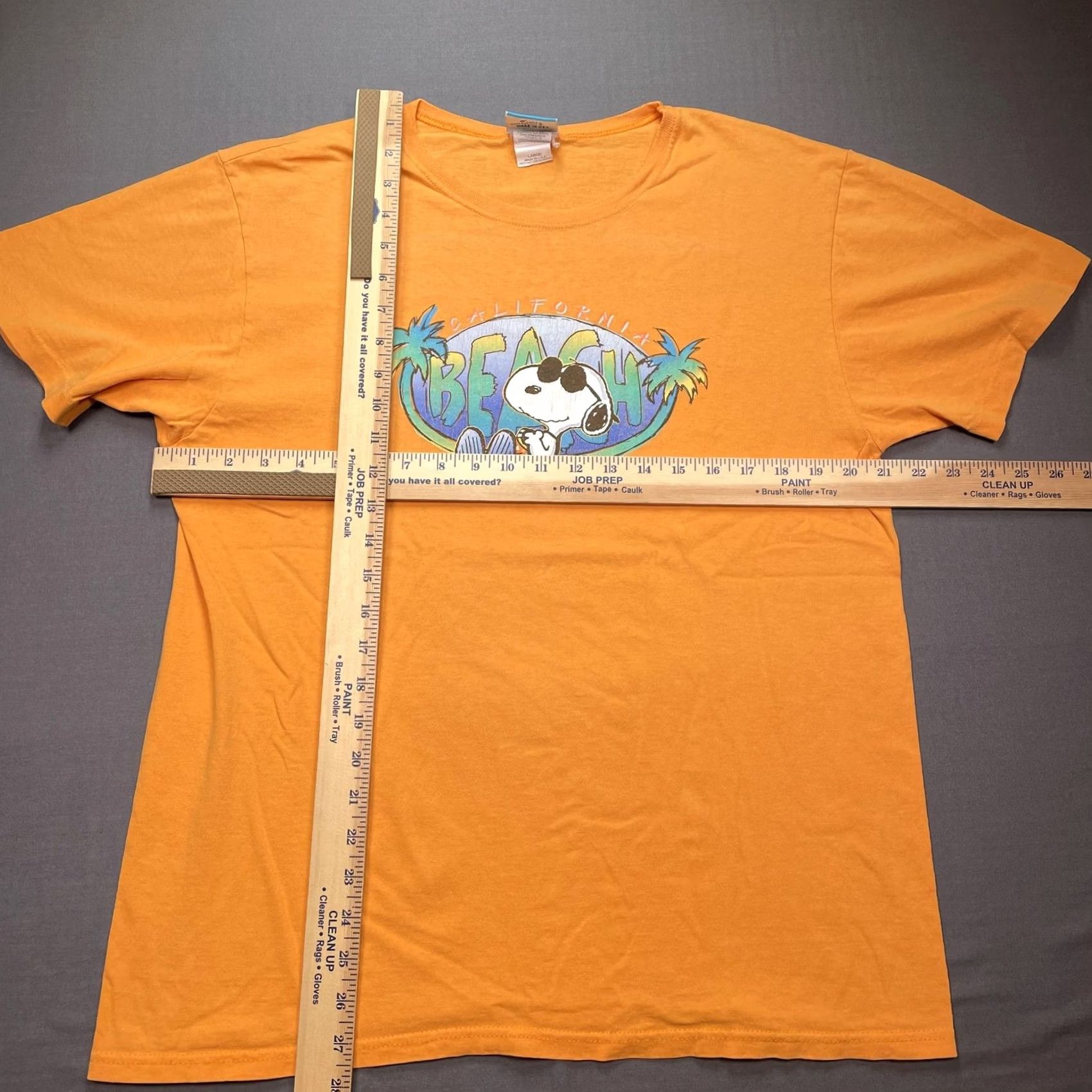Vintage VINTAGE Knott's Camp Snoopy Shirt Mens L Orange California Beach Snoopy Graphic 90s Size US L / EU 52-54 / 3 - 6 Thumbnail