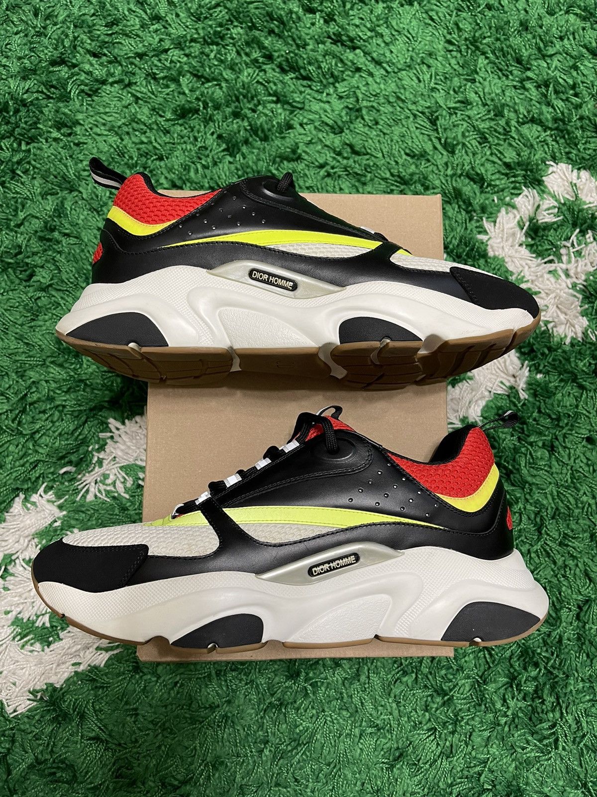 Dior B22 Black/Neon/Red