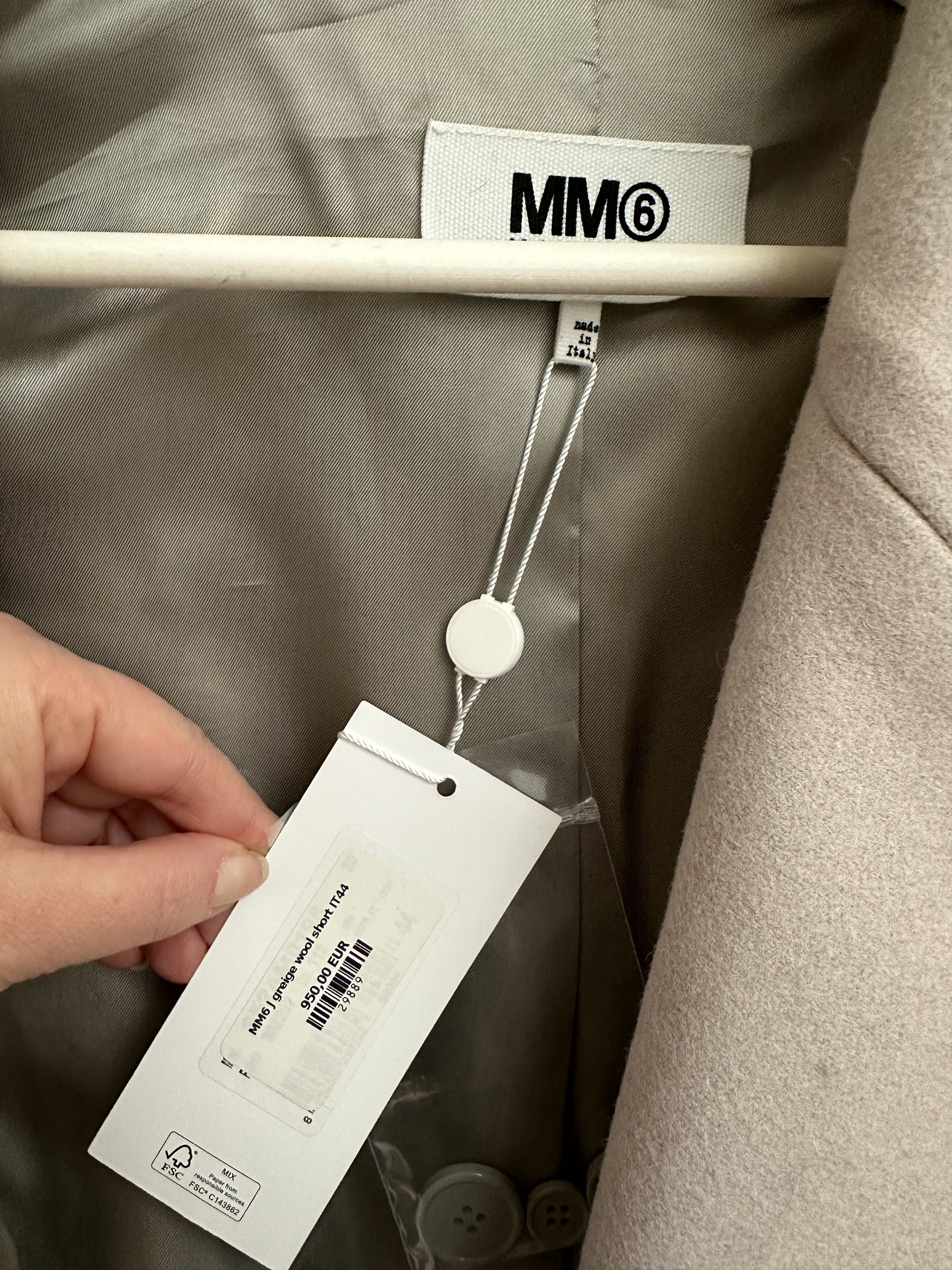 MM6 MM6 Trench Wool Jacket Size L / US 10 / IT 46 - 9 Thumbnail
