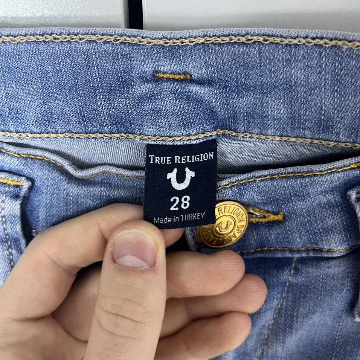 True Religion True Religion Halle Super Skinny Denim Blue Jeans Streetwear Size 28" / US 6 / IT 42 - 5 Thumbnail