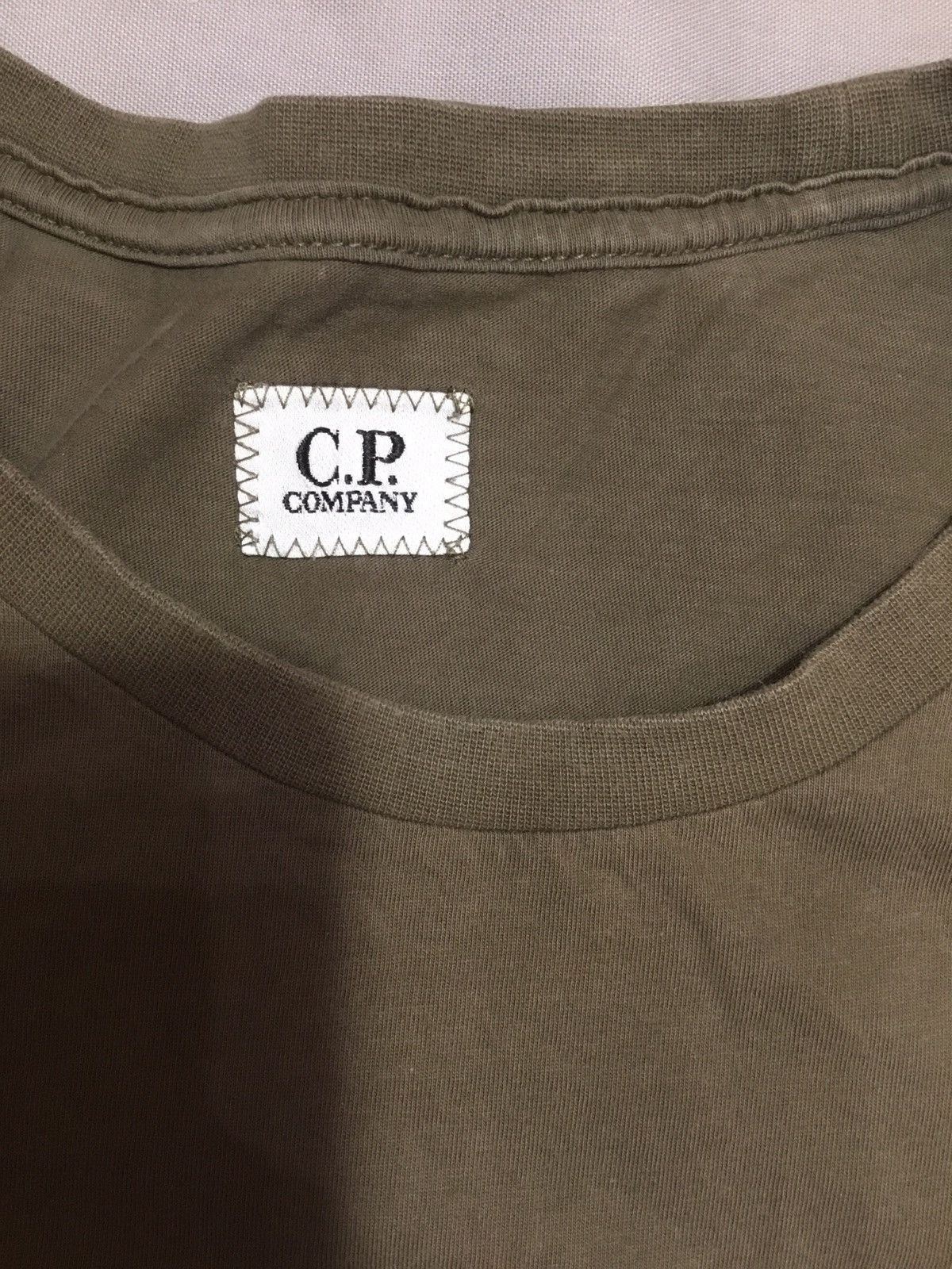 C.P. Company C.P. Company mens cotton t-shirt, size L Khaki Size US L / EU 52-54 / 3 - 4 Thumbnail