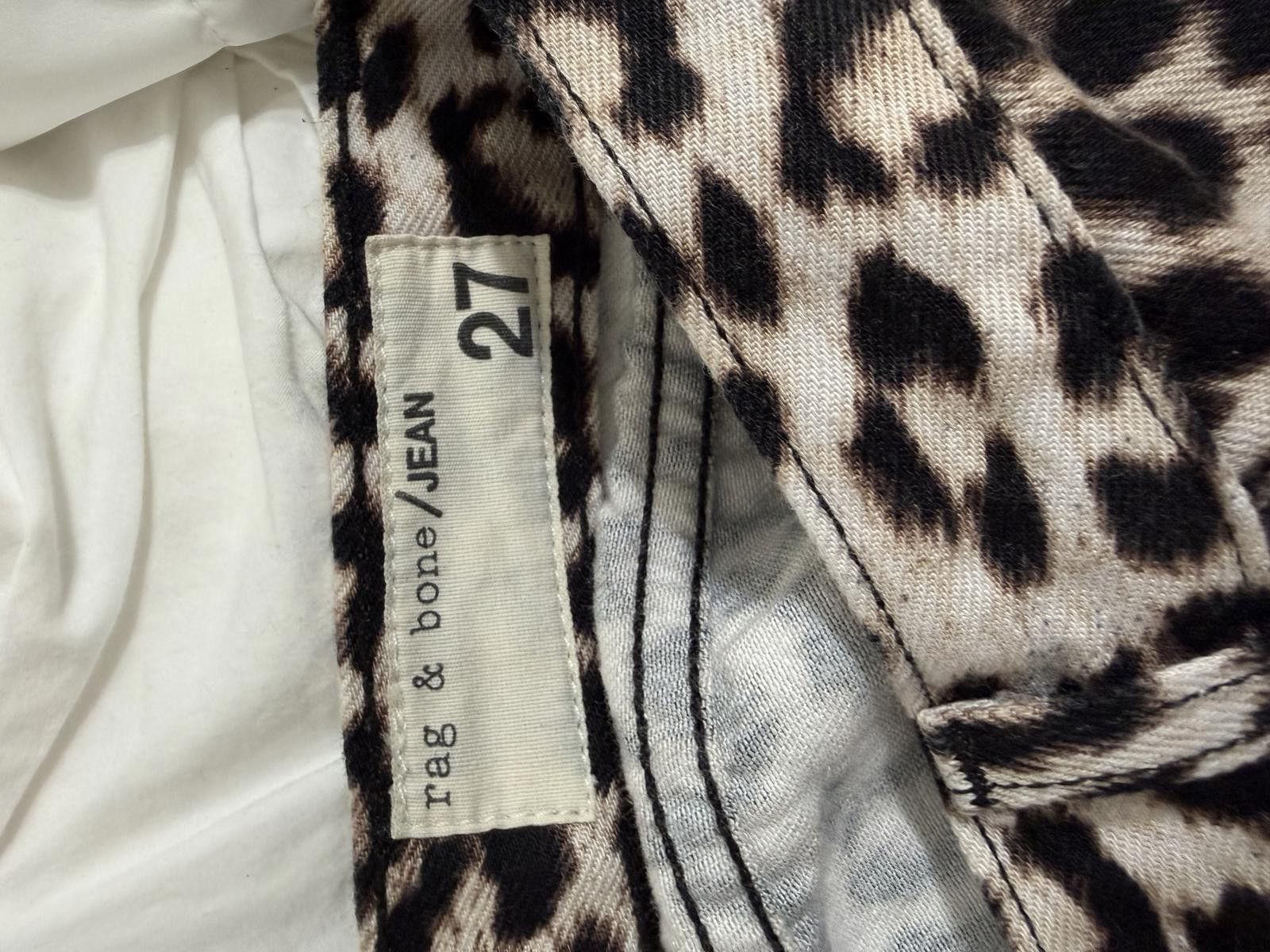 Rag & Bone Rag & Bone leopard Jeans-size 27 Size 27" / US 4 / IT 40 - 3 Thumbnail