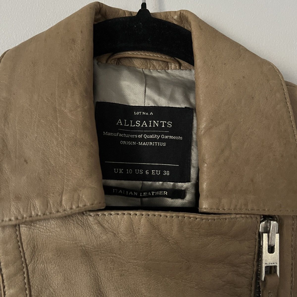 Allsaints All Saints Leather Jacket Women’s Size M / US 6-8 / IT 42-44 - 8 Thumbnail