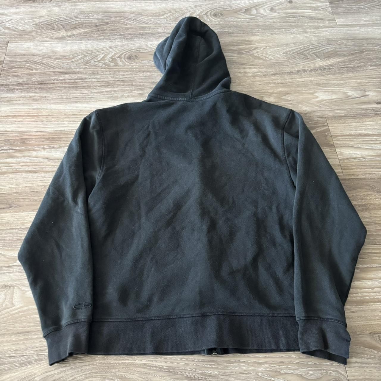 Vintage Crazy Vintage Y2K/2000s Black Blank Essential Zip Up Hoodie! Size S Size US S / EU 44-46 / 1 - 6 Thumbnail