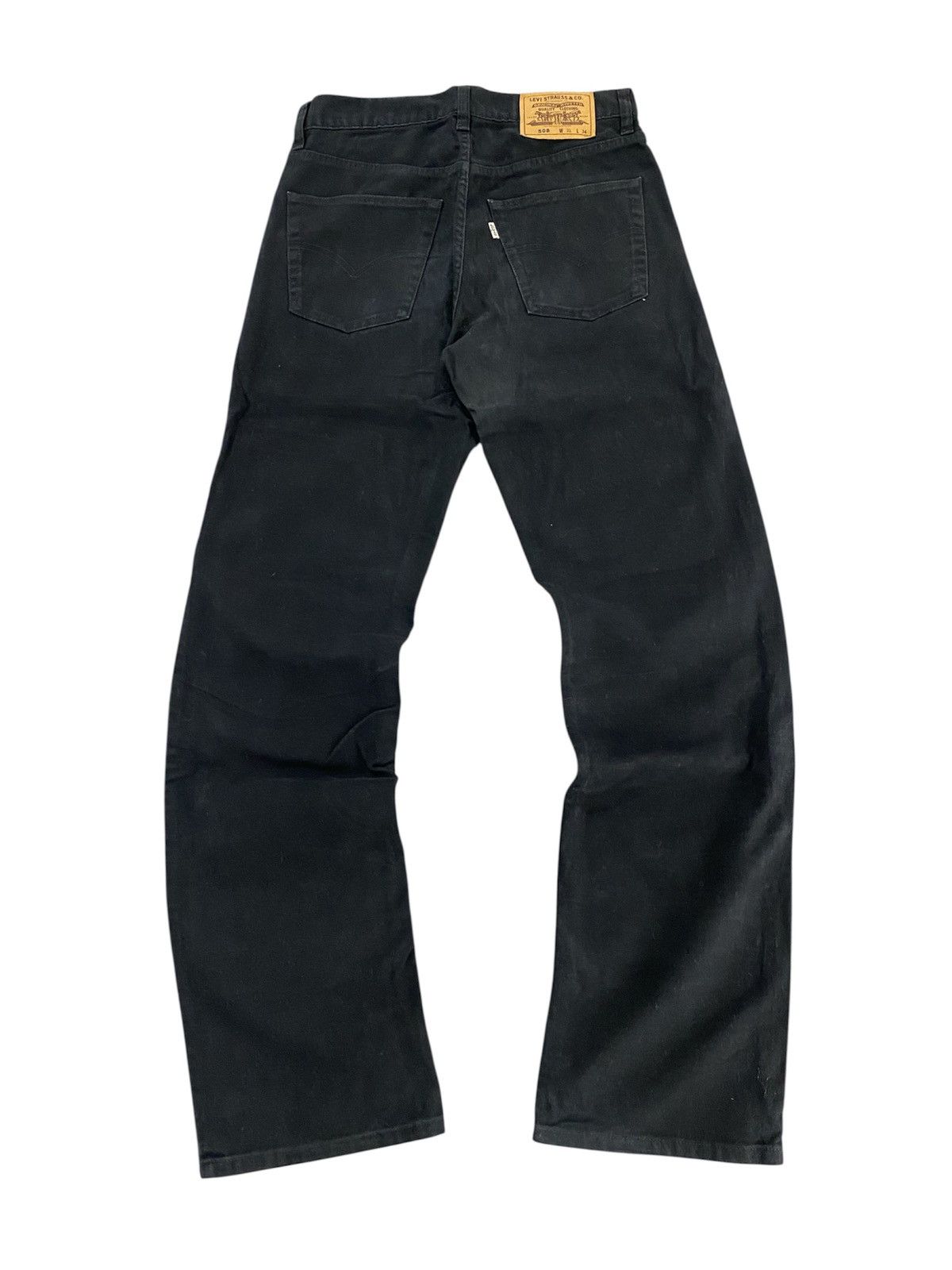 Levi's levis 508 black pants Size US 28 / EU 44 - 1 Thumbnail