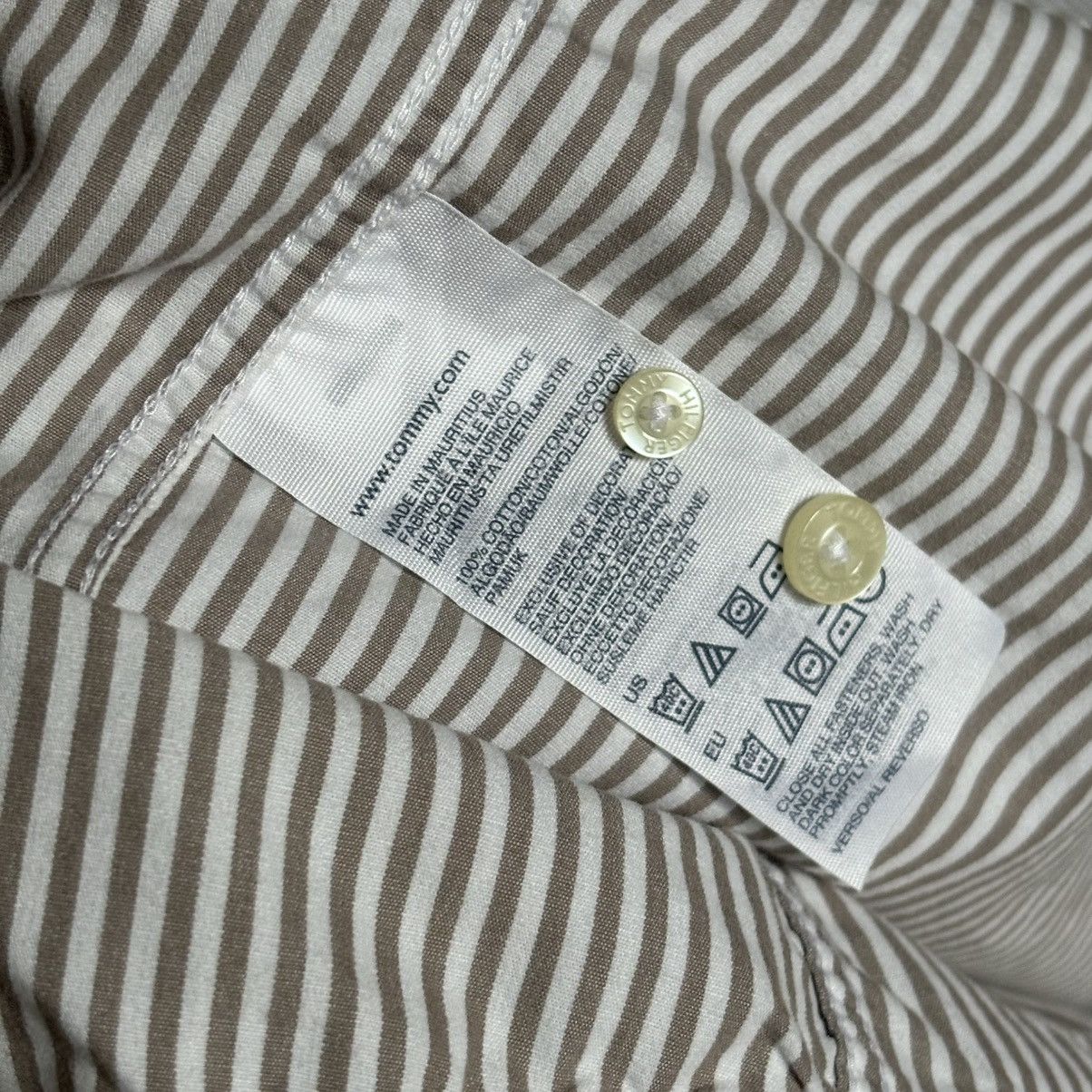Tommy Hilfiger Tommy Hilfiget shirt button up medium beige vintage Size US M / EU 48-50 / 2 - 7 Thumbnail