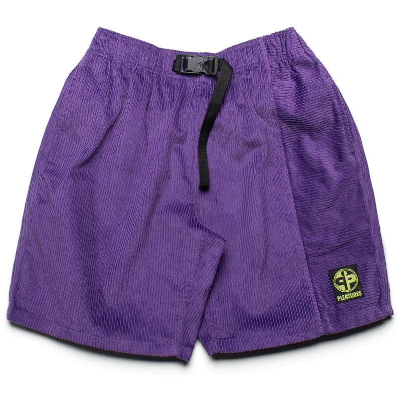 image of Pleasures Flip Corduroy Short in Purple, Men's (Size 30)