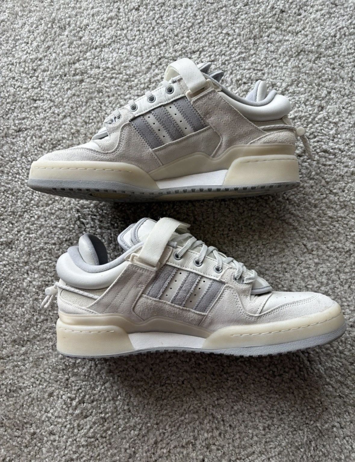 Adidas Bad Bunny Adidas Forum Buckle Low US Men’s Size 12.5 Size US 12.5 / EU 45-46 - 9 Thumbnail