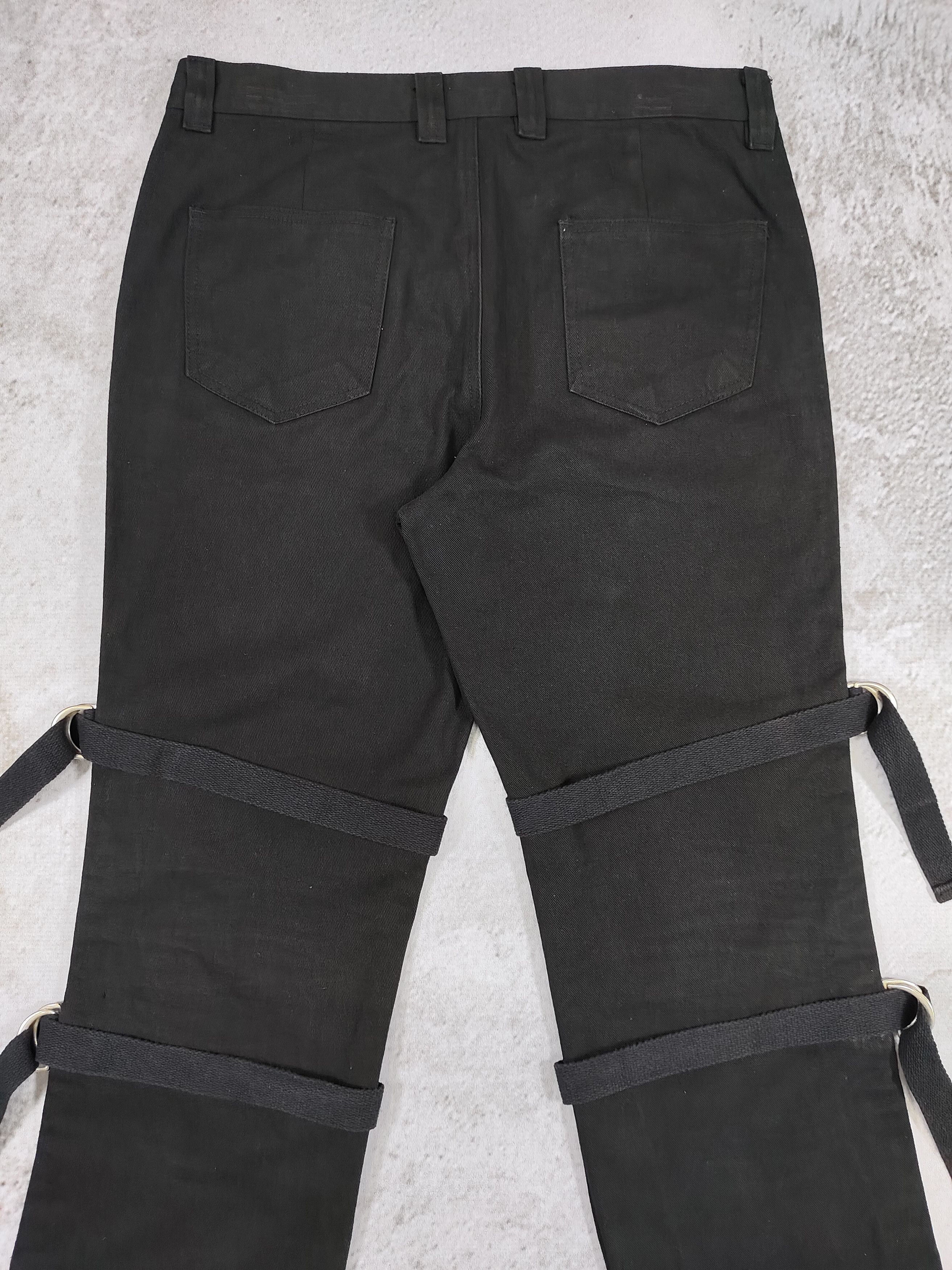 If Six Was Nine Lien- Bondage Tactical Strap Utility Pants with Ankle Zips Size US 32 / EU 48 - 9 Thumbnail