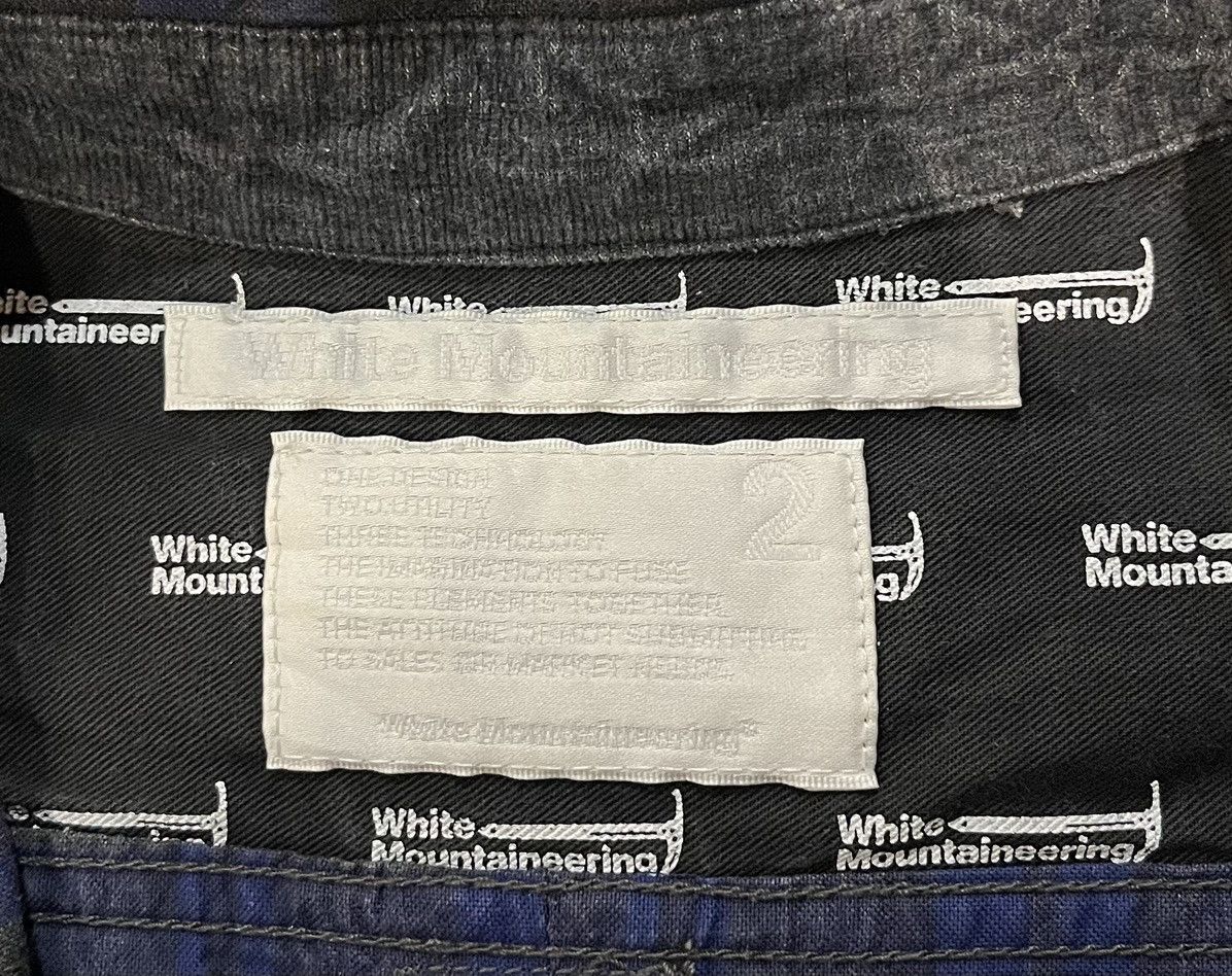 White Mountaineering WHITE MOUNTAINEERING CHECKERED STRIPED YOSUKE AIZAWA SHIRT Size US L / EU 52-54 / 3 - 6 Thumbnail