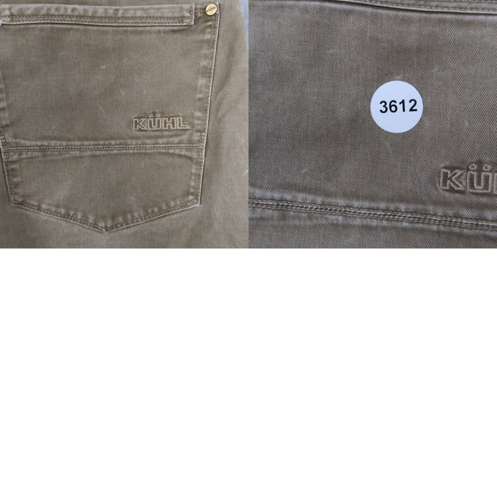 Vintage Kuhl Rydr Canvas Outdoor Hiking Vintage Patina Pants 34x32 Brown Size US 34 / EU 50 - 10 Thumbnail
