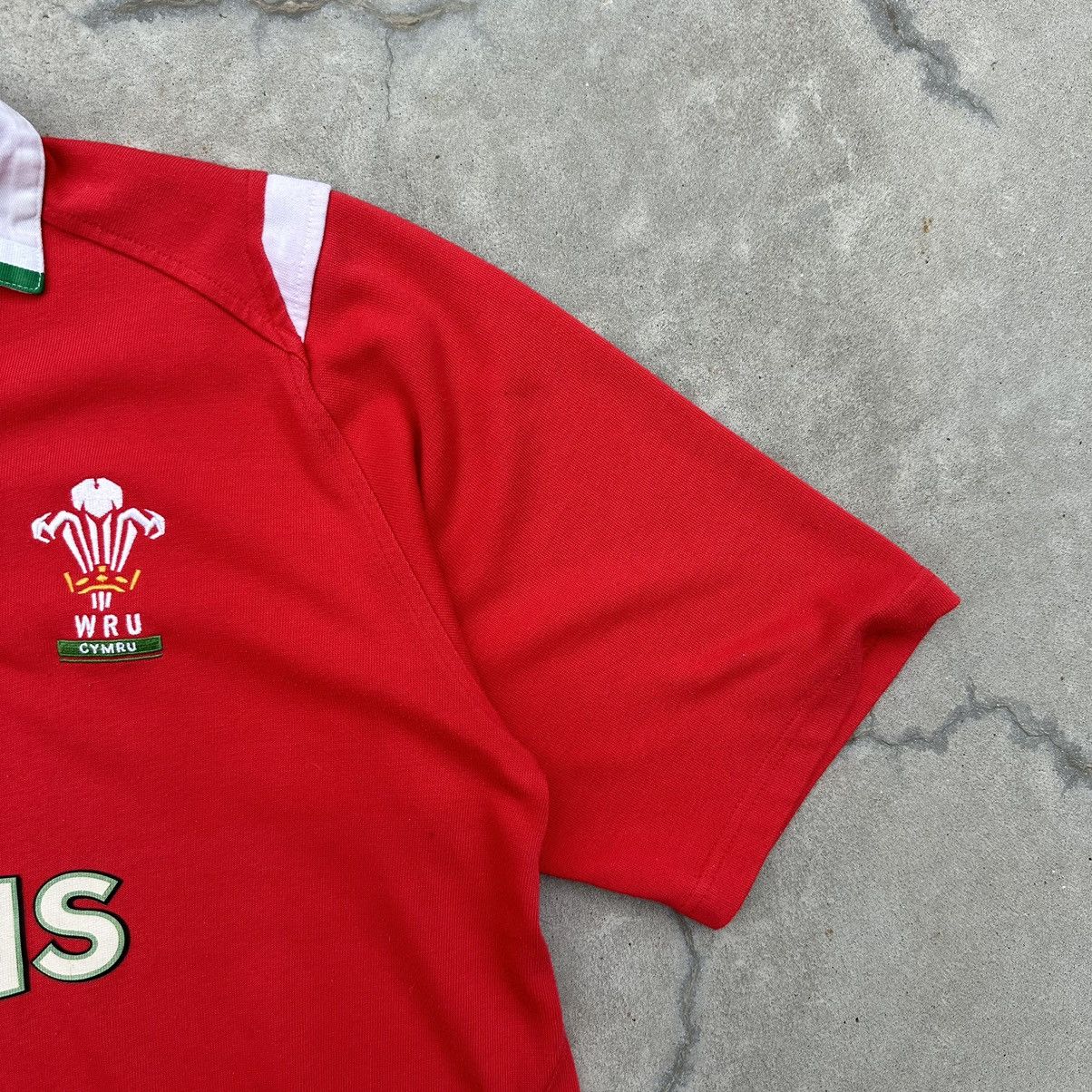 Japanese Brand × Reebok × Vintage Vintage Reebok WRU Cymru Brains Polo T-shirts Rugby Y2K 00s Size US L / EU 52-54 / 3 - 4 Thumbnail
